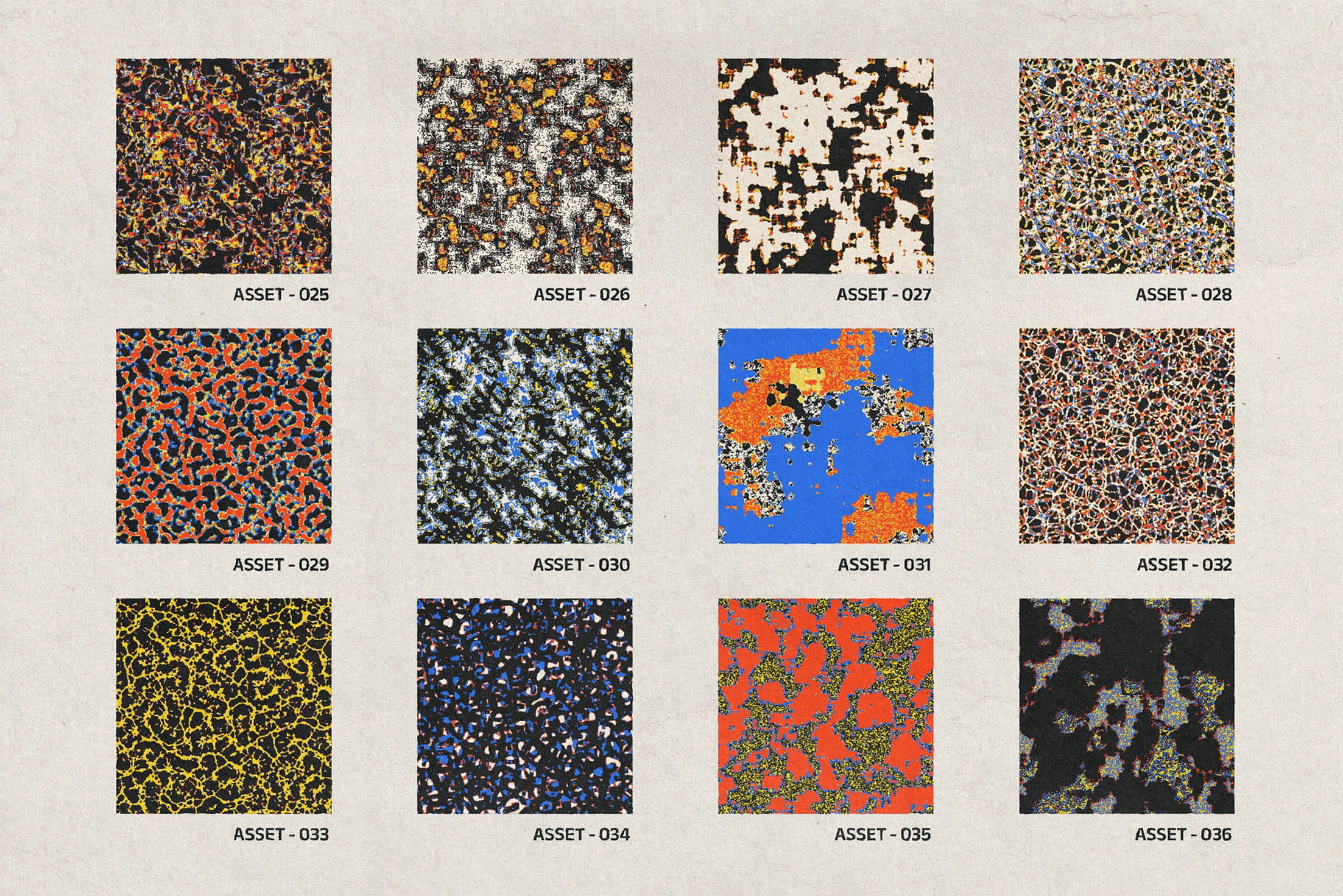 Microscopic Seamless Patterns Collection Vanzyst