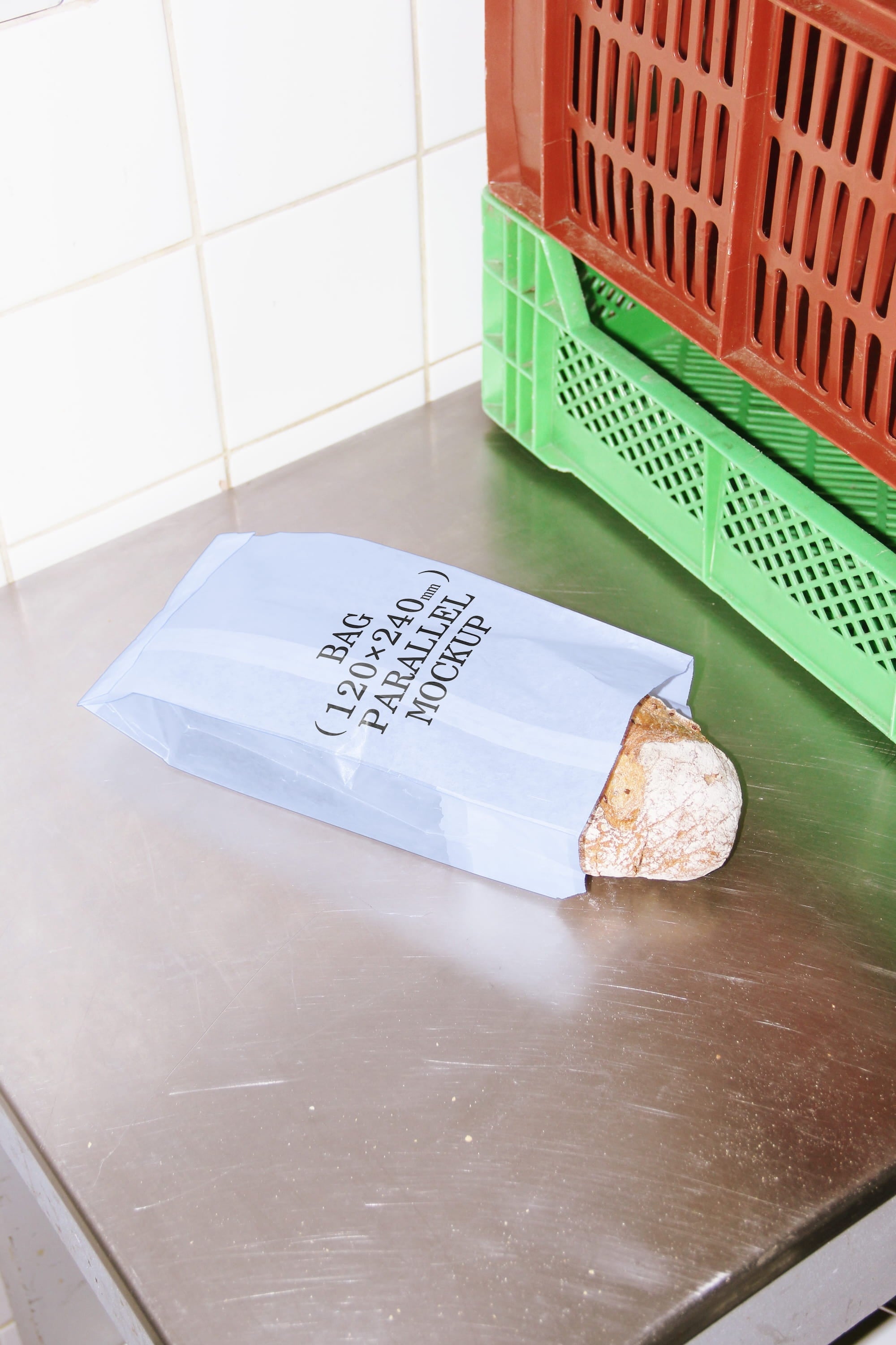 Takeaway Bag Mockup BI-A-47 Parallel Mockup