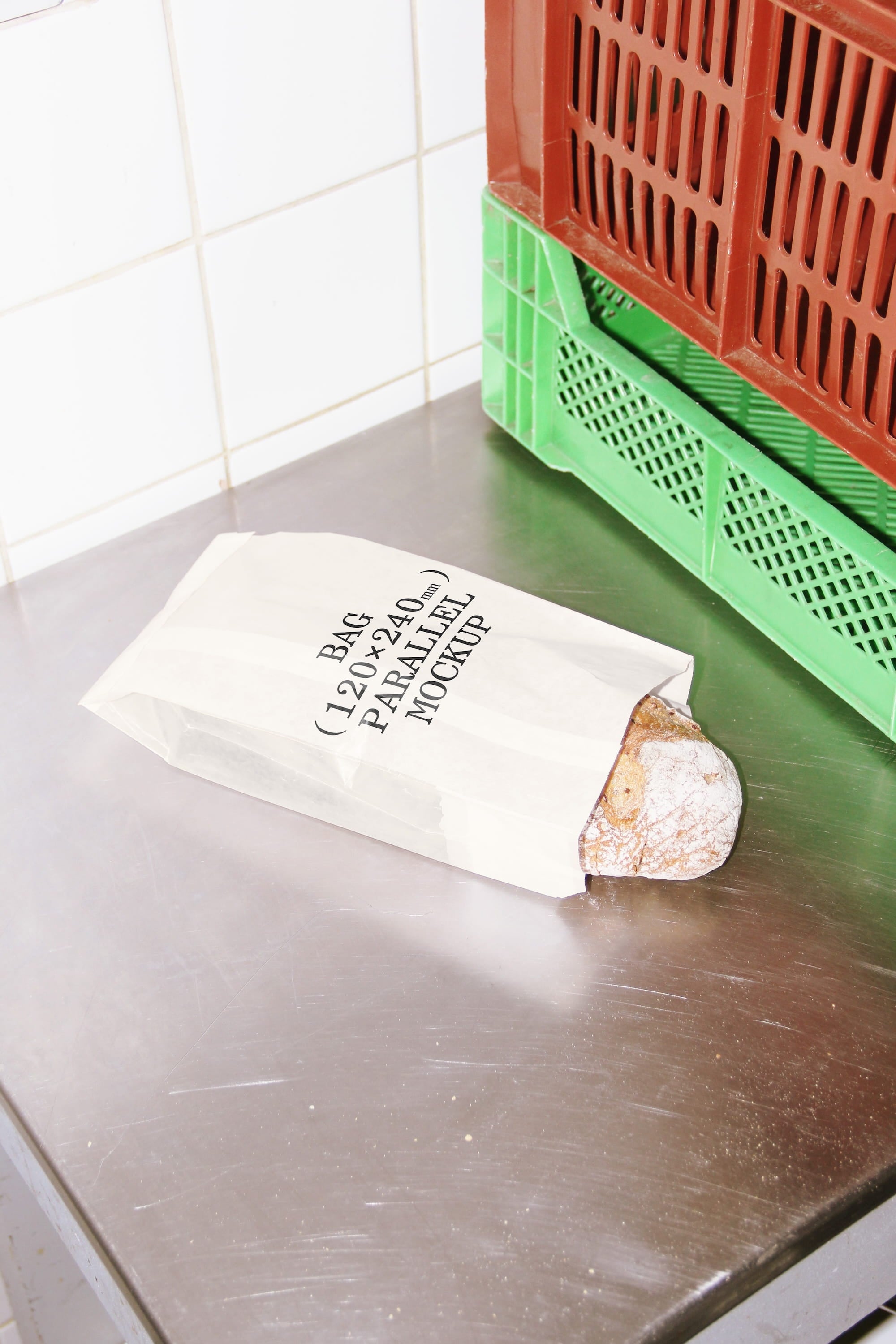 Takeaway Bag Mockup BI-A-47 Parallel Mockup