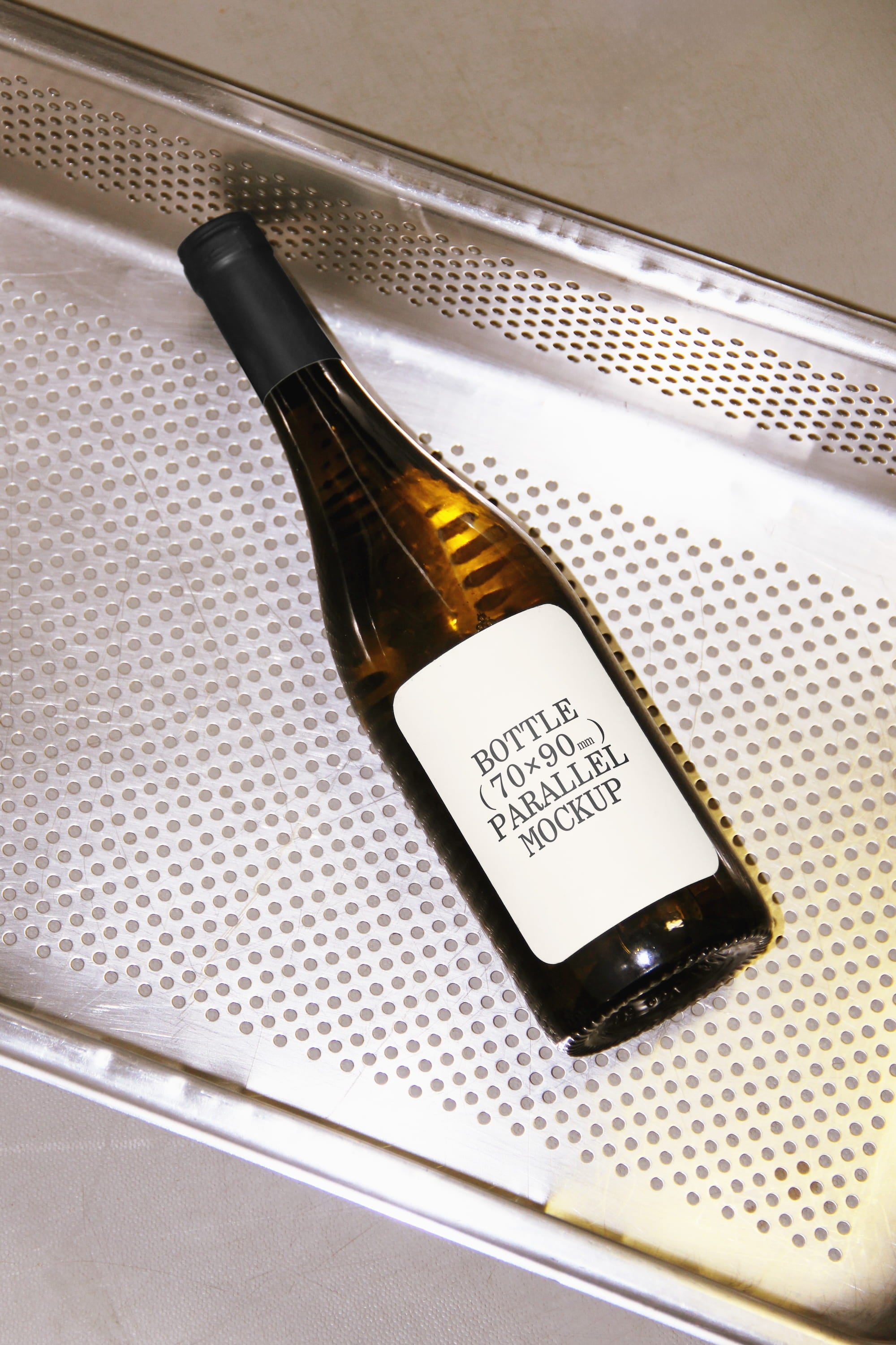 Bottle Mockup BI-A-14 Parallel Mockup