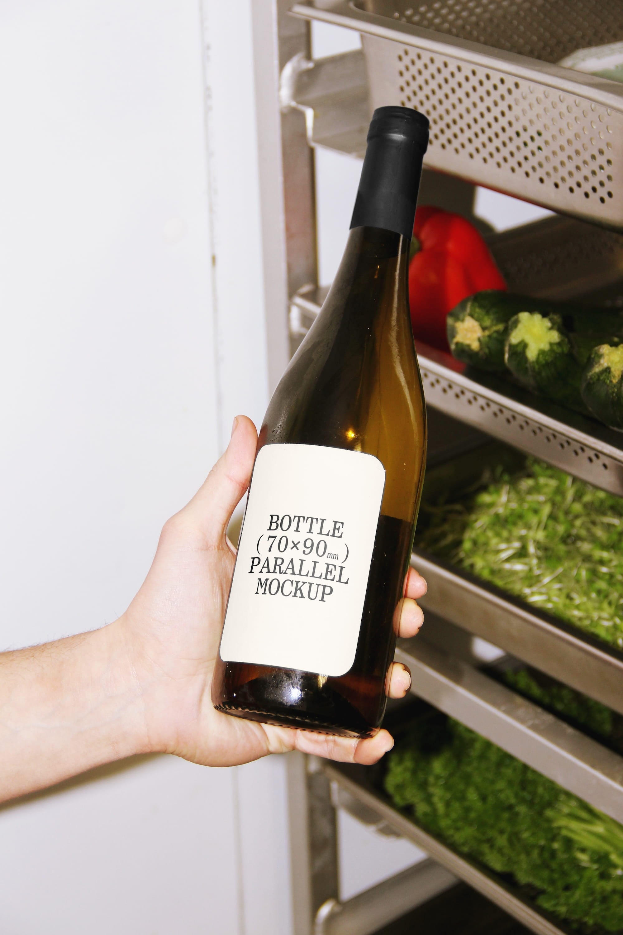 Bottle Mockup BI-A-16 Parallel Mockup