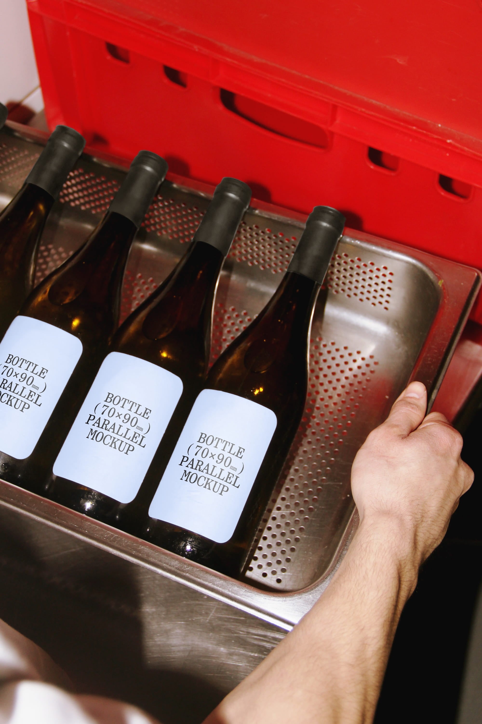 Bottle Mockup BI-A-57 Parallel Mockup