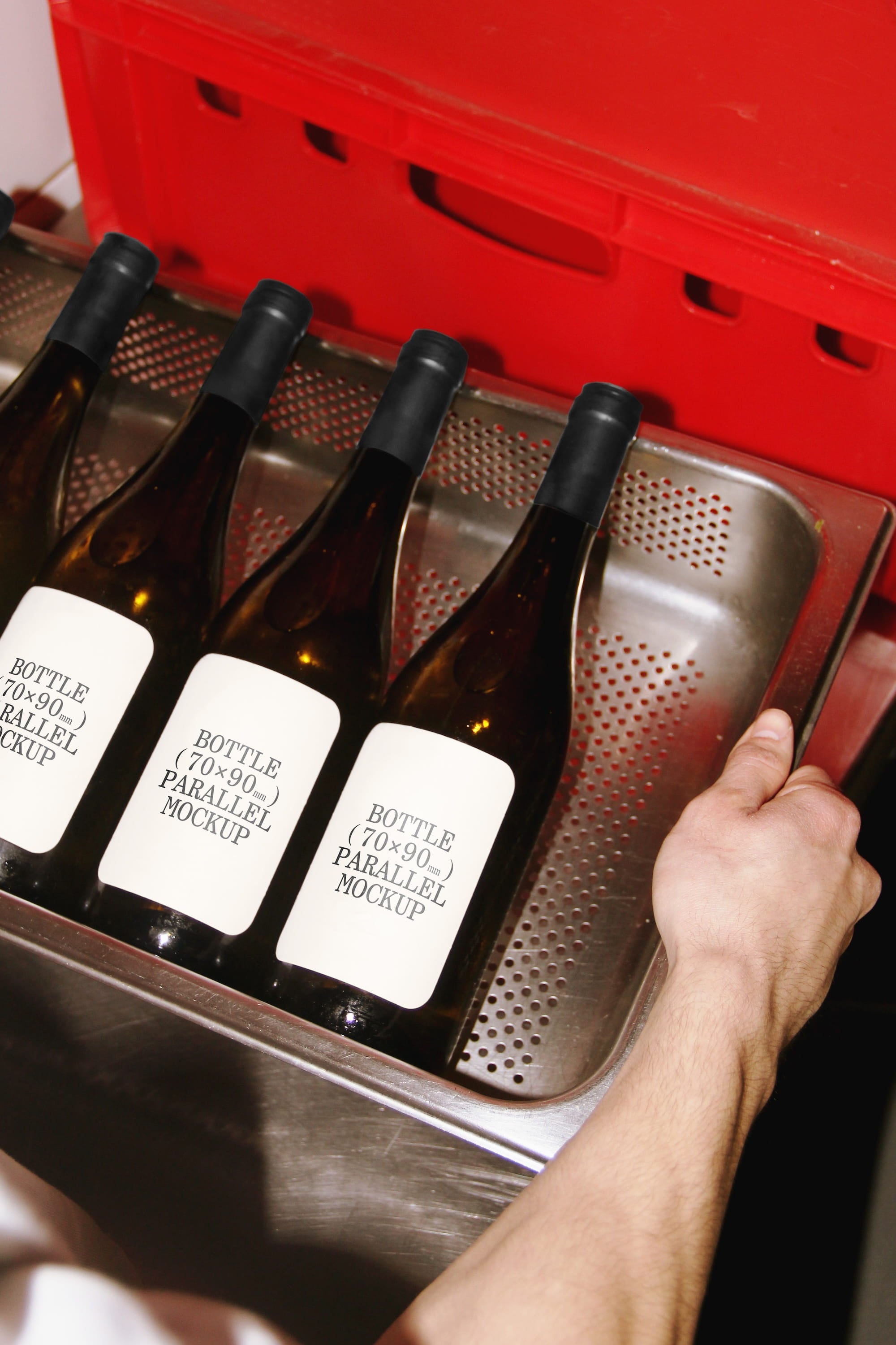 Bottle Mockup BI-A-57 Parallel Mockup