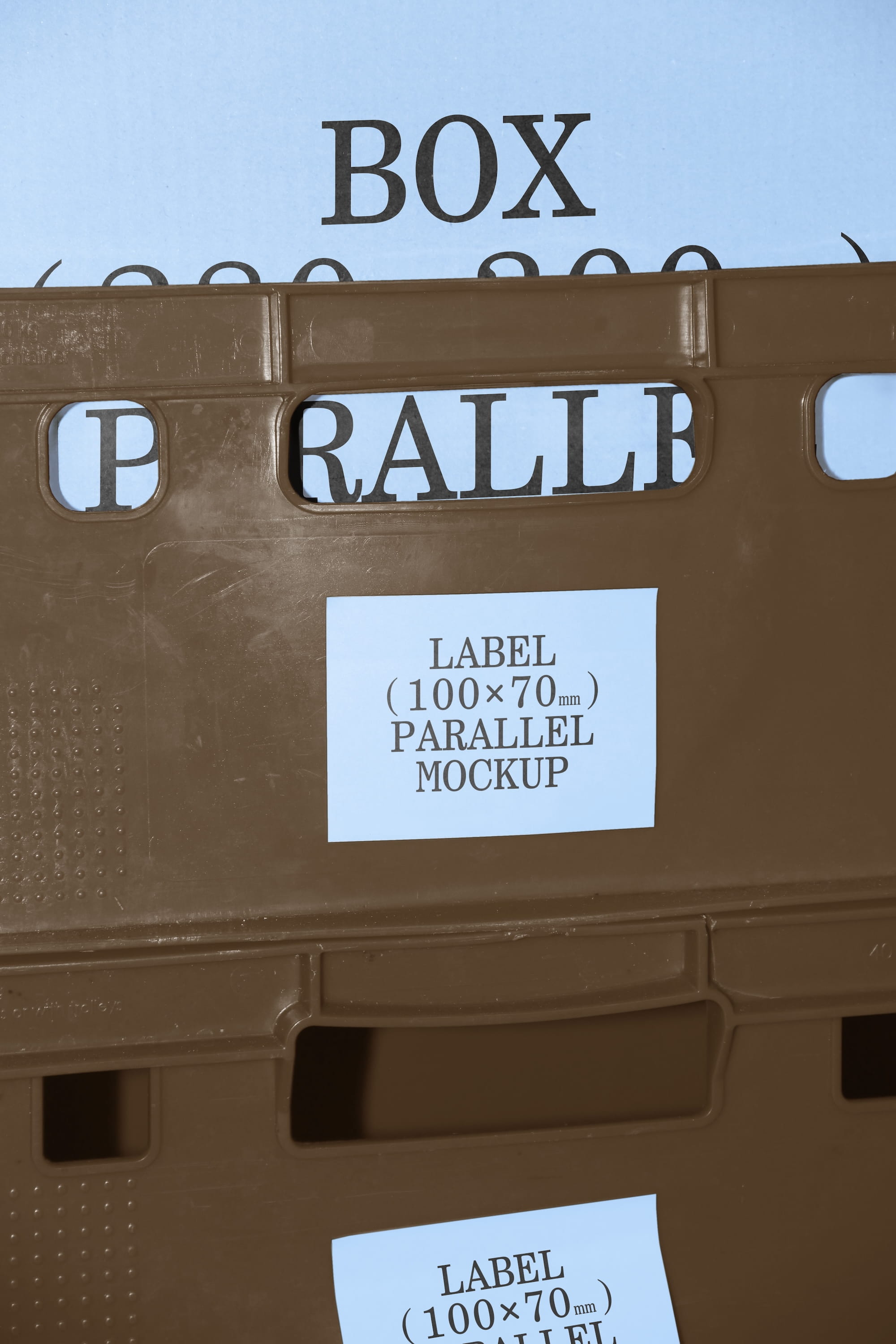 Box Mockup BI-A-30 Parallel Mockup