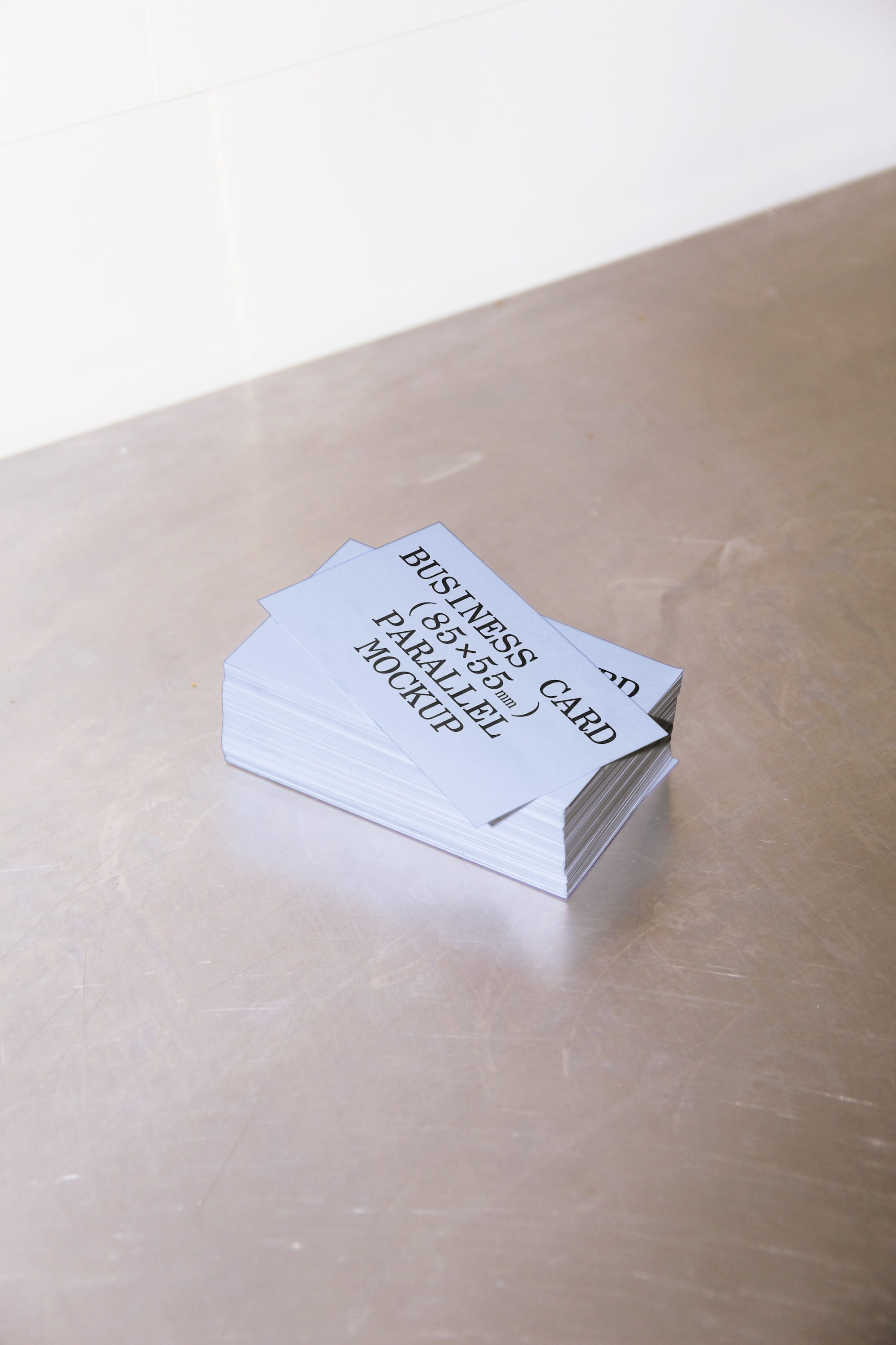 Business Card Mockup BI-A-49 Parallel Mockup