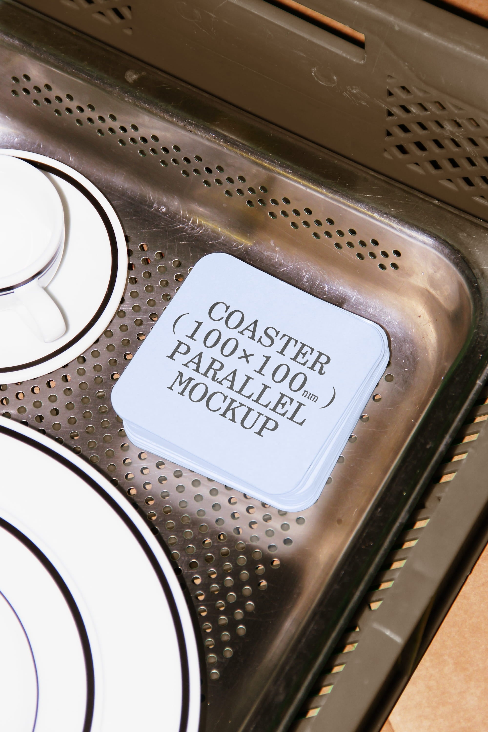 Coaster Mockup BI-A-51 Parallel Mockup
