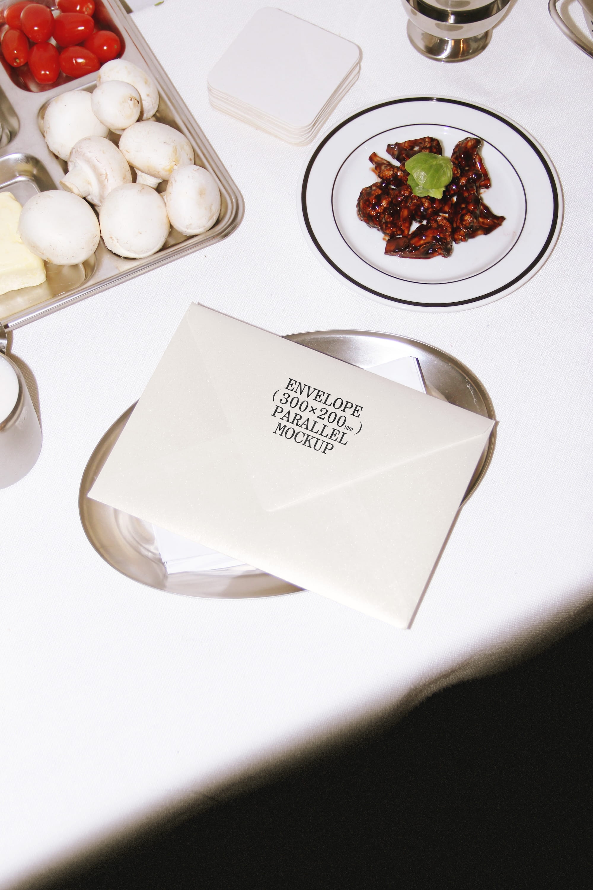 Envelope Mockup BI-A-72 Parallel Mockup
