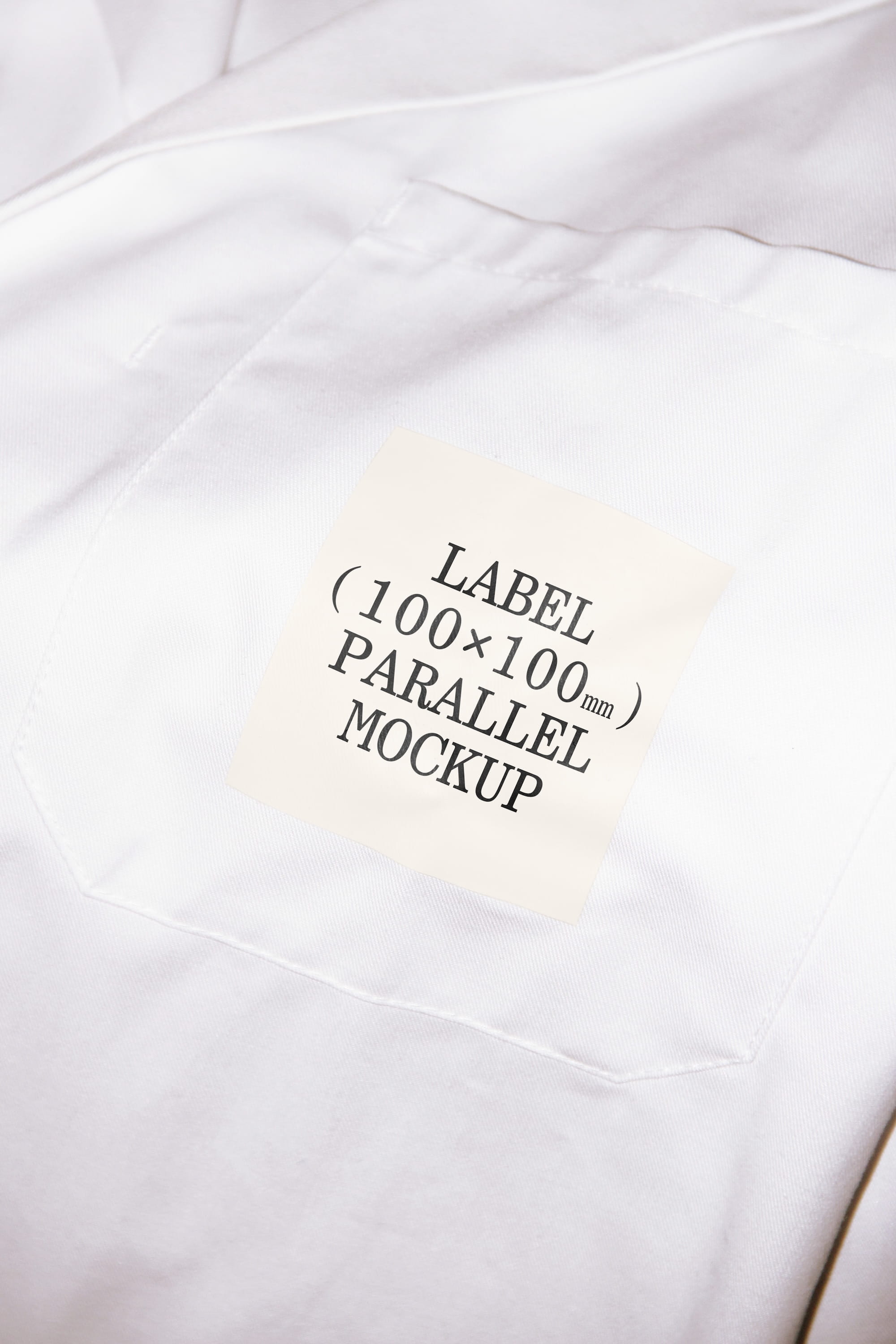 Label Mockup BI-A-29 Parallel Mockup