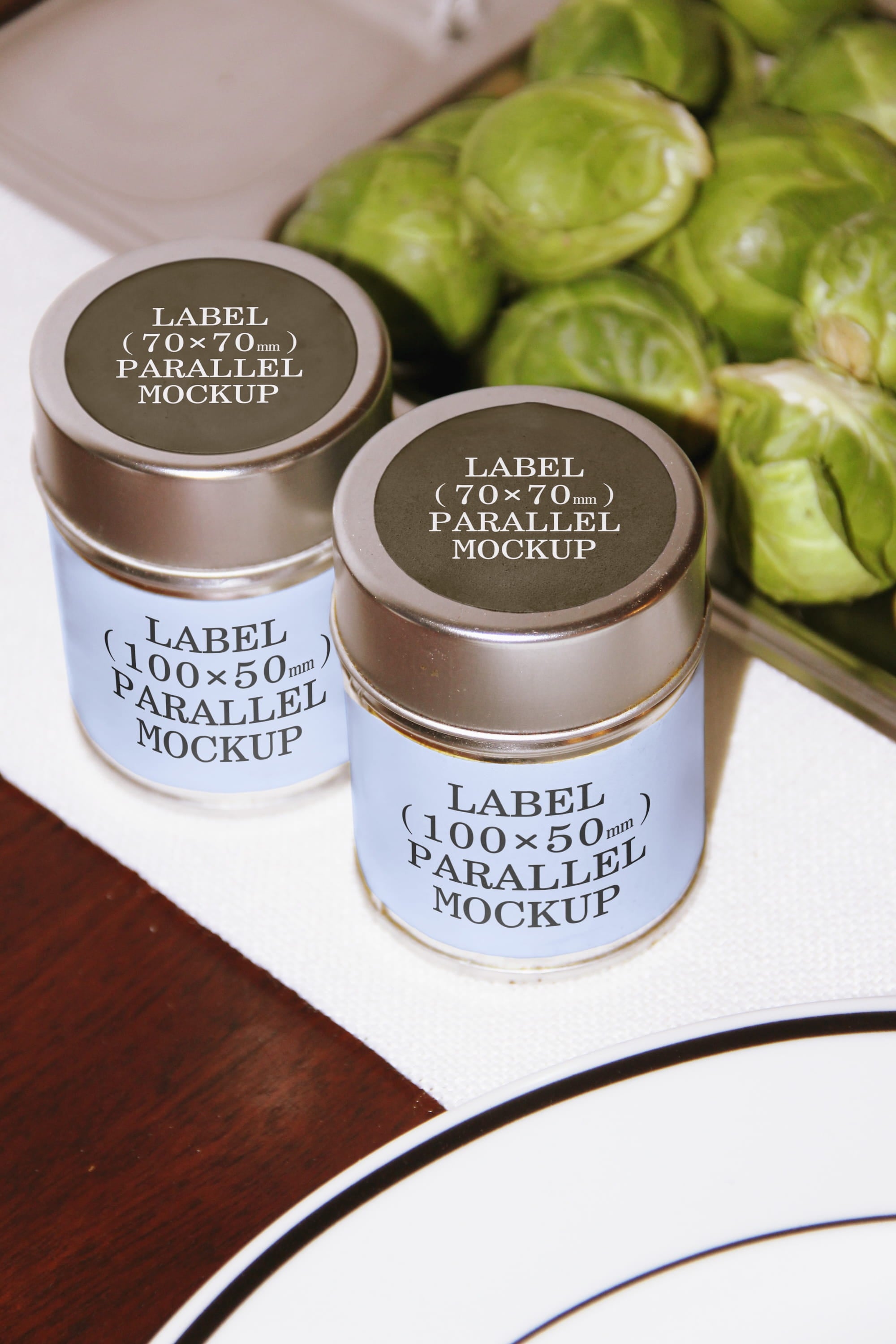 Tin Canister Mockup BI-A-67 Parallel Mockup