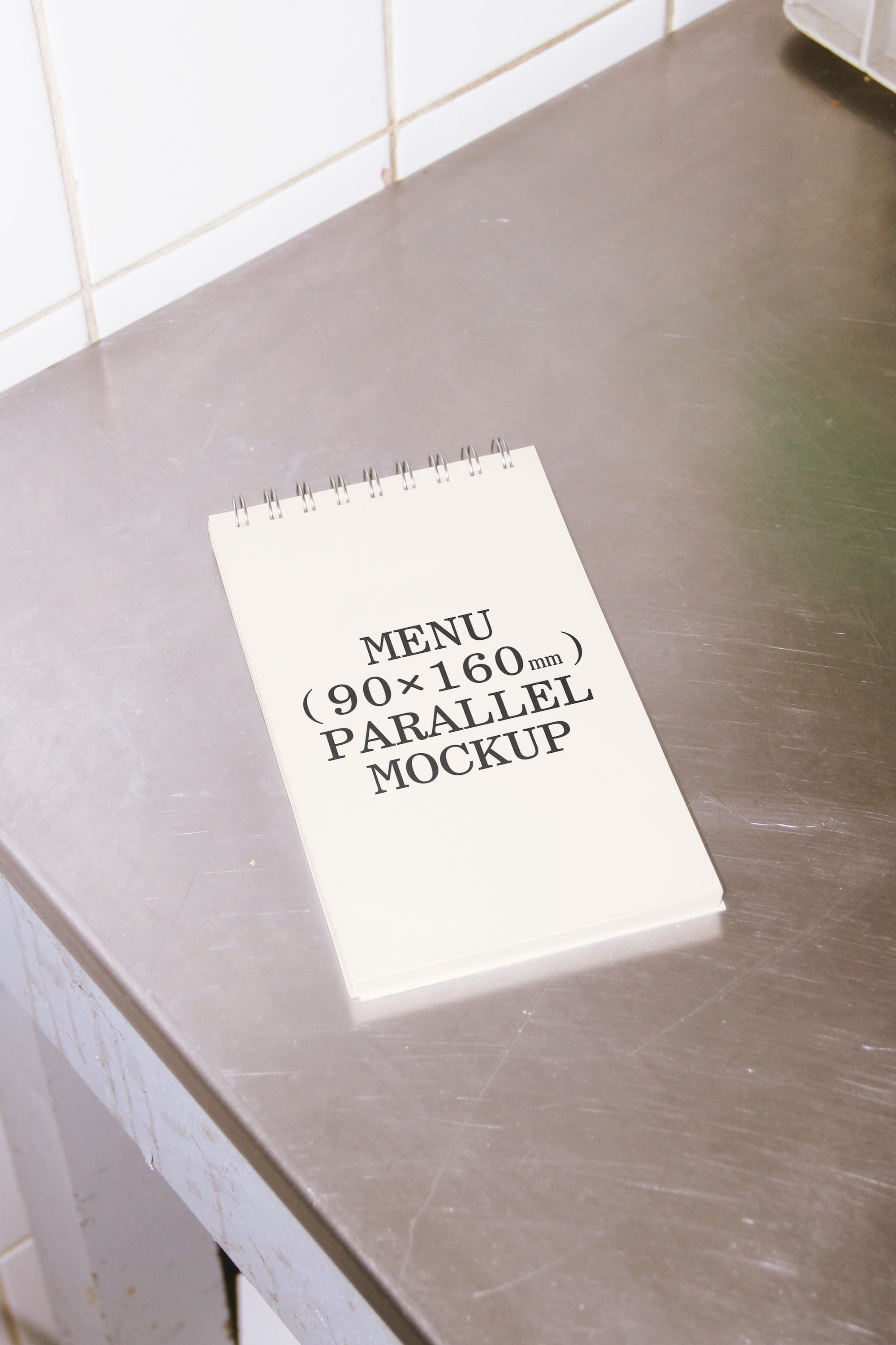 Menu Mockup BI-A-54 Parallel Mockup