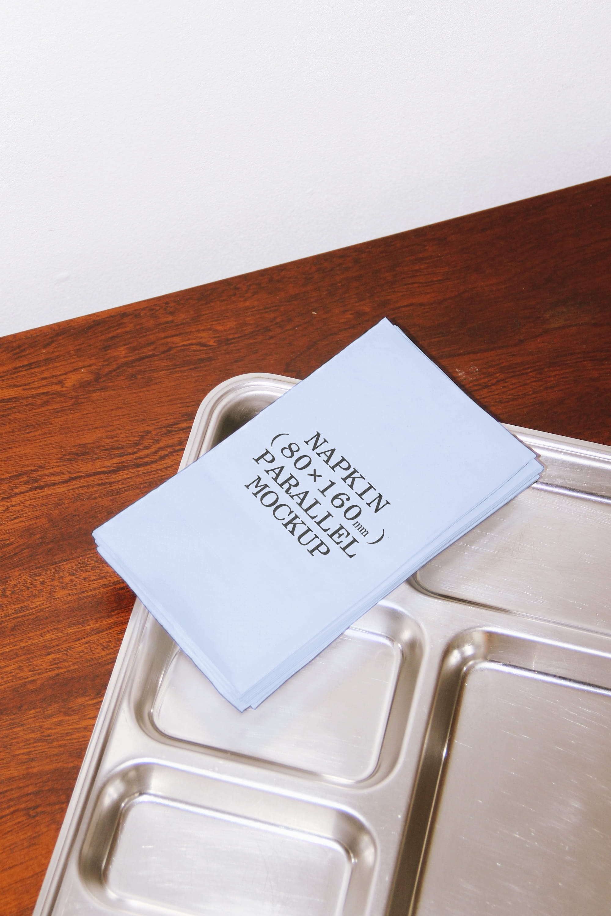 Napkin Mockup BI-A-70 Parallel Mockup