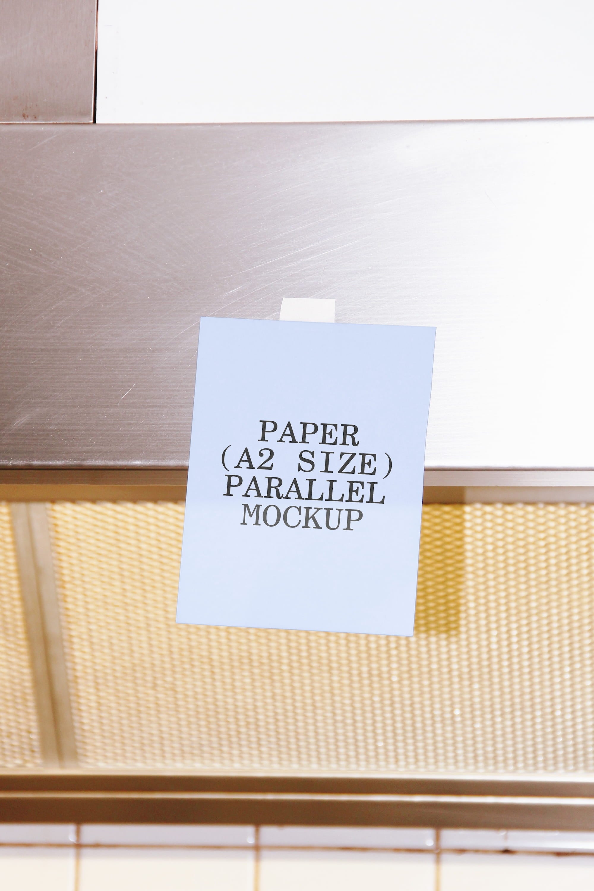 Paper Mockup BI-A-18 Parallel Mockup