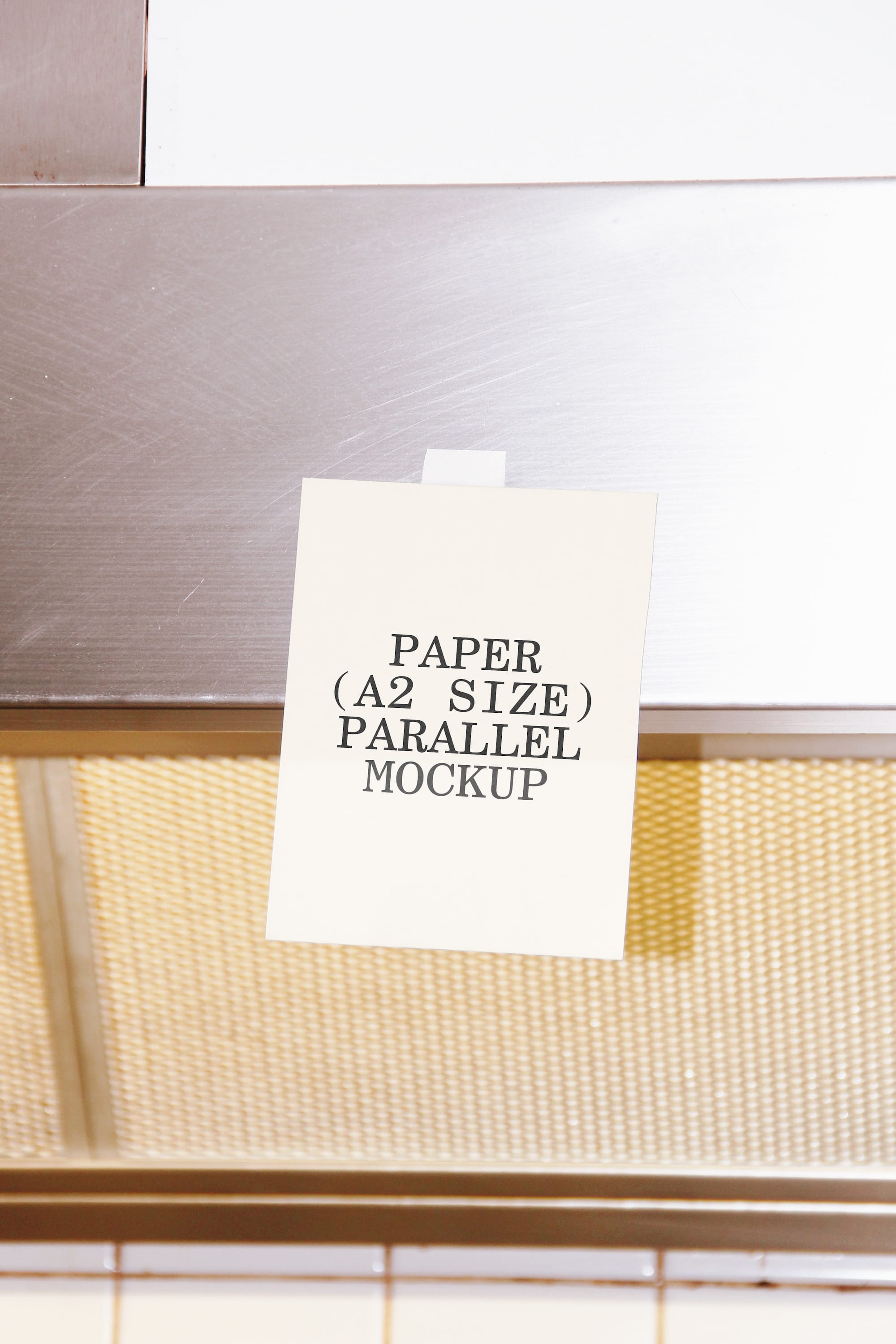 Paper Mockup BI-A-18 Parallel Mockup