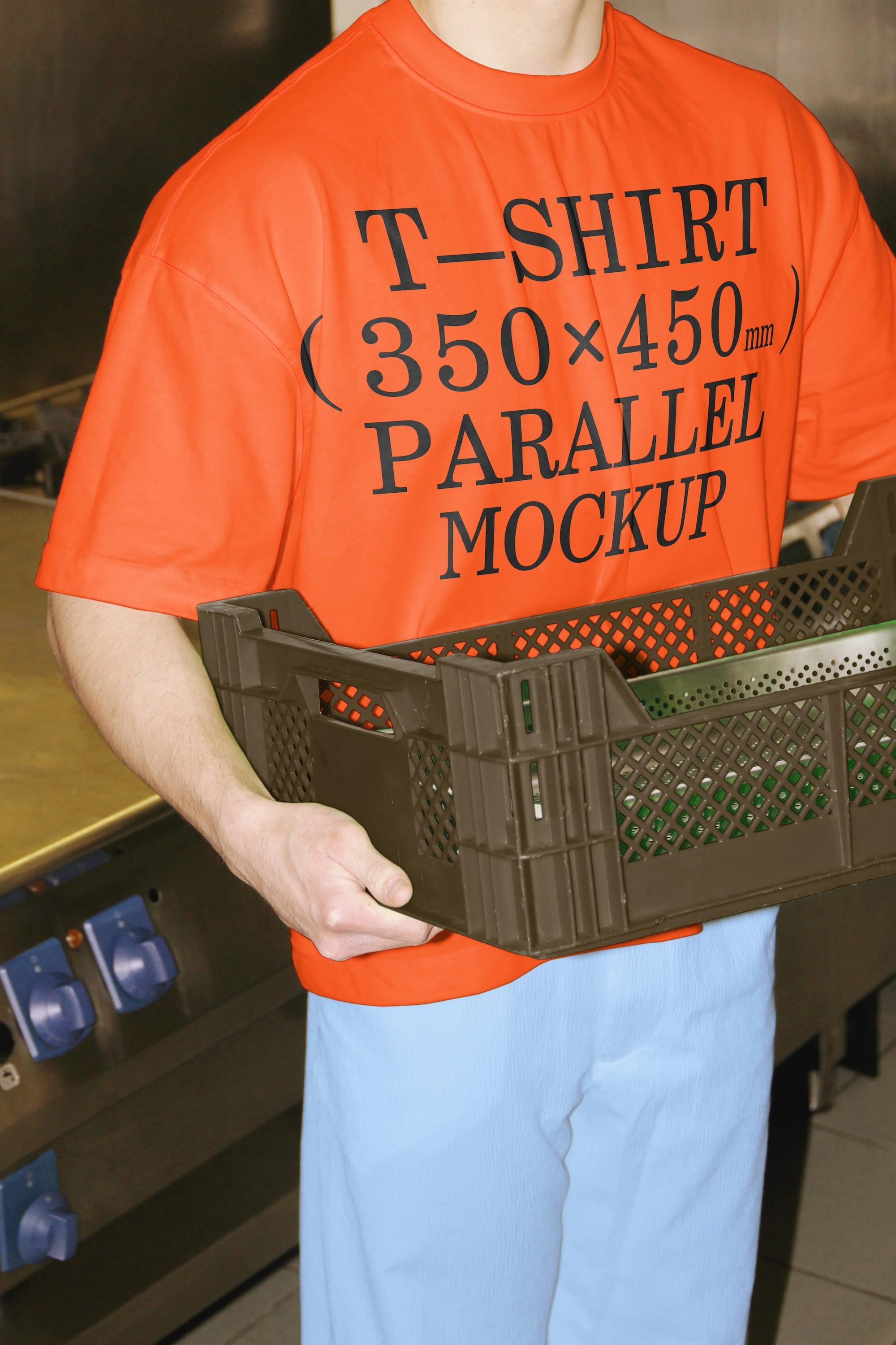T-Shirt Mockup BI-A-23 Parallel Mockup