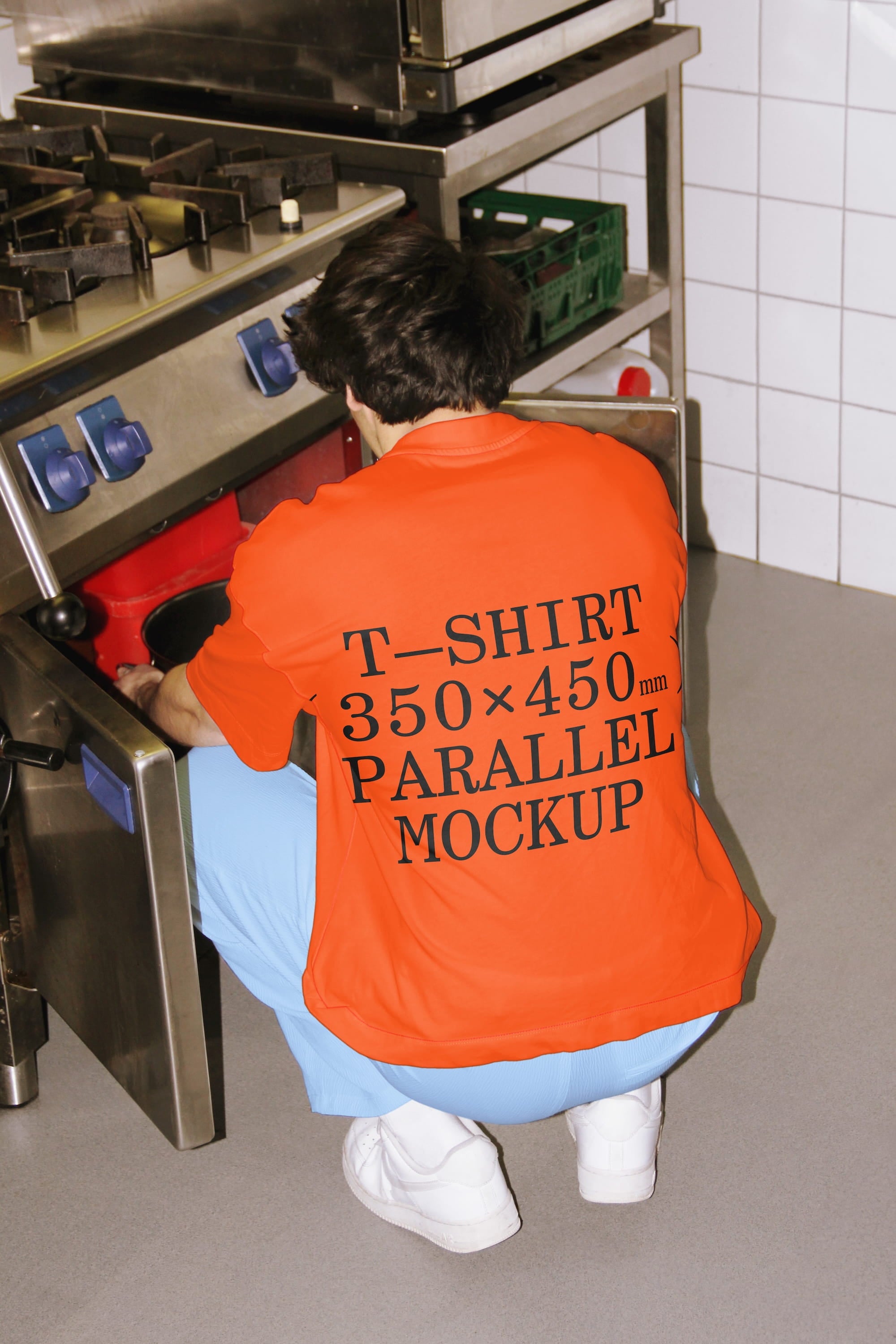 T-Shirt Mockup BI-A-24 Parallel Mockup