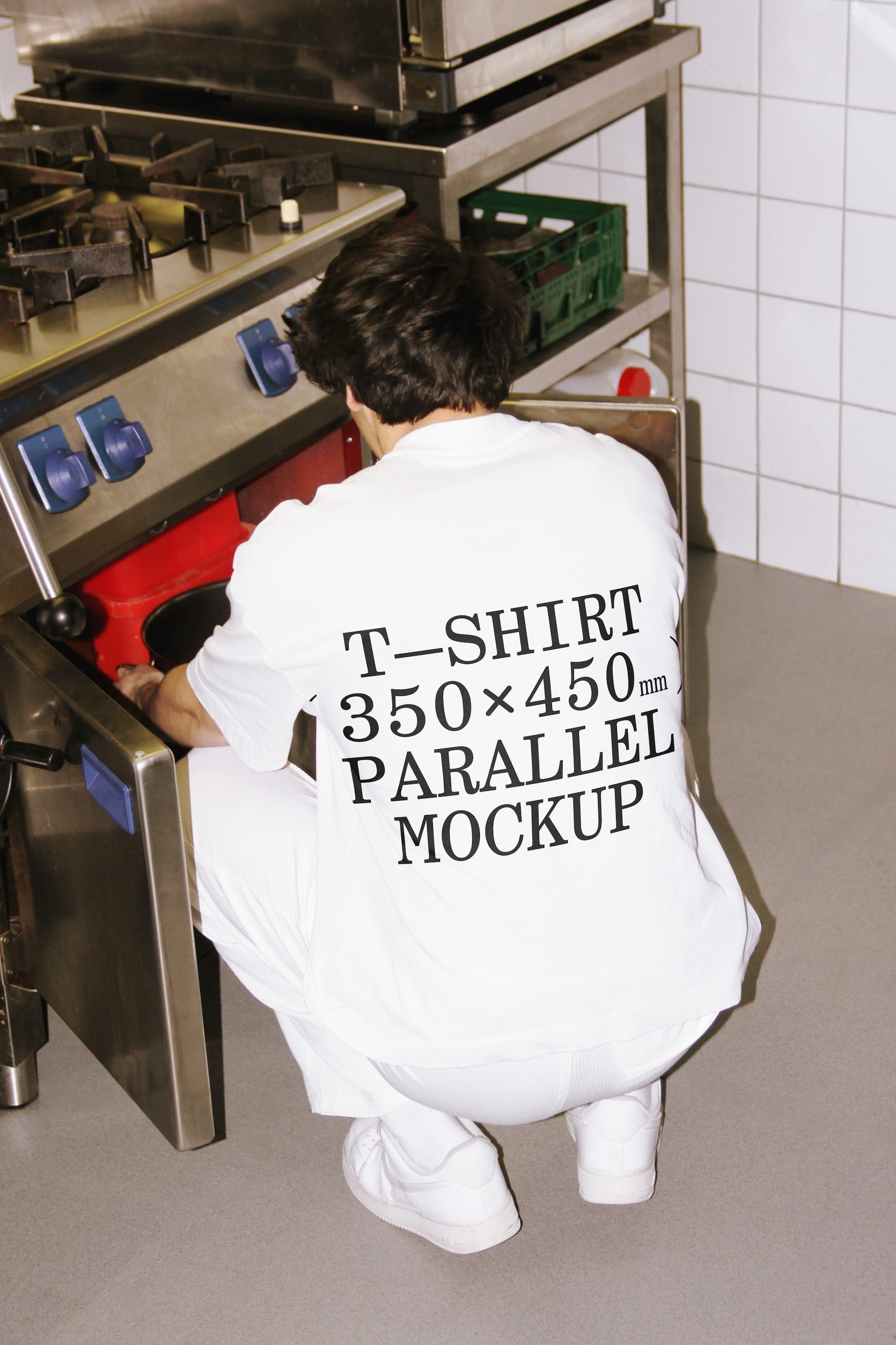 T-Shirt Mockup BI-A-24 Parallel Mockup