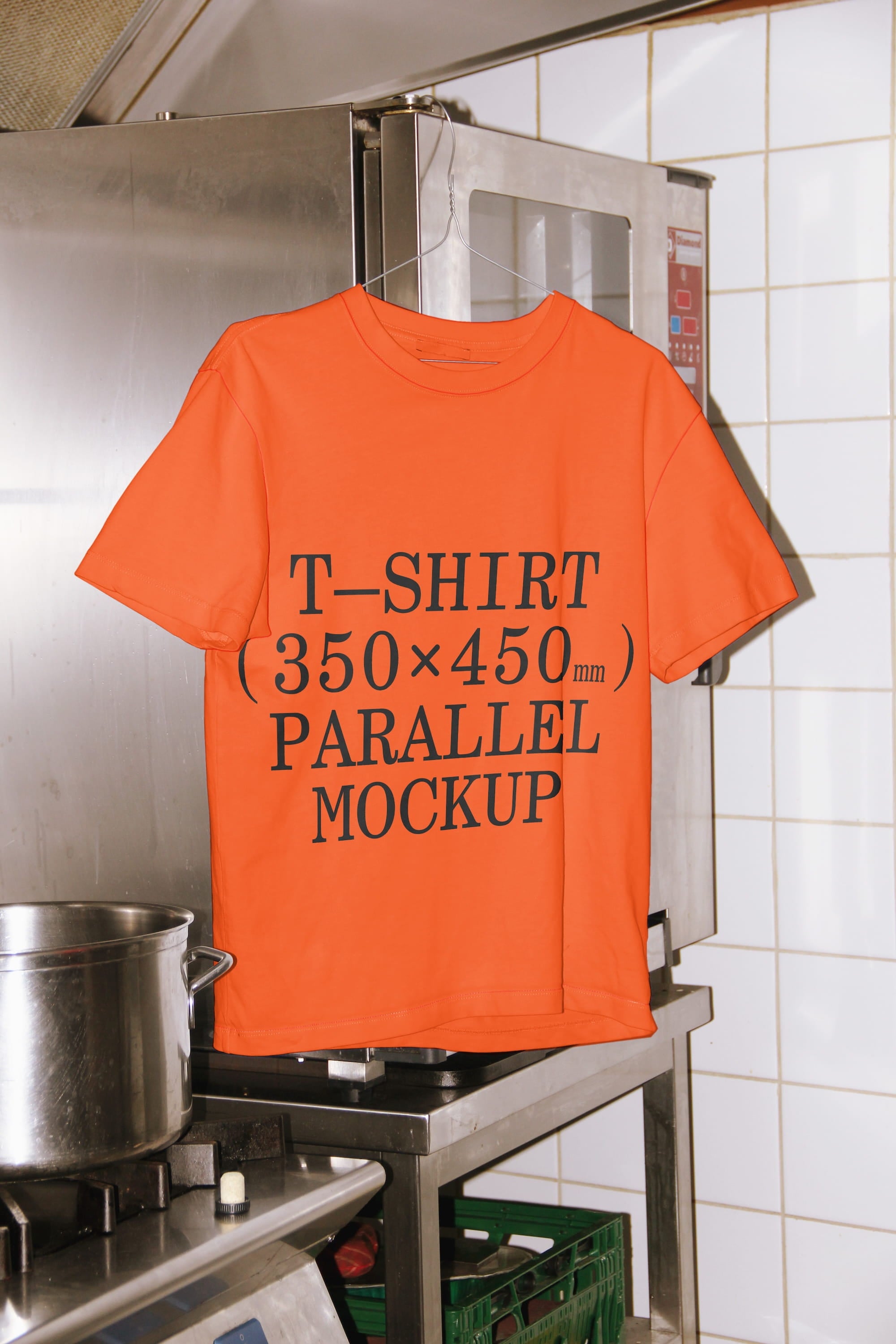 T-Shirt Mockup BI-A-25 Parallel Mockup