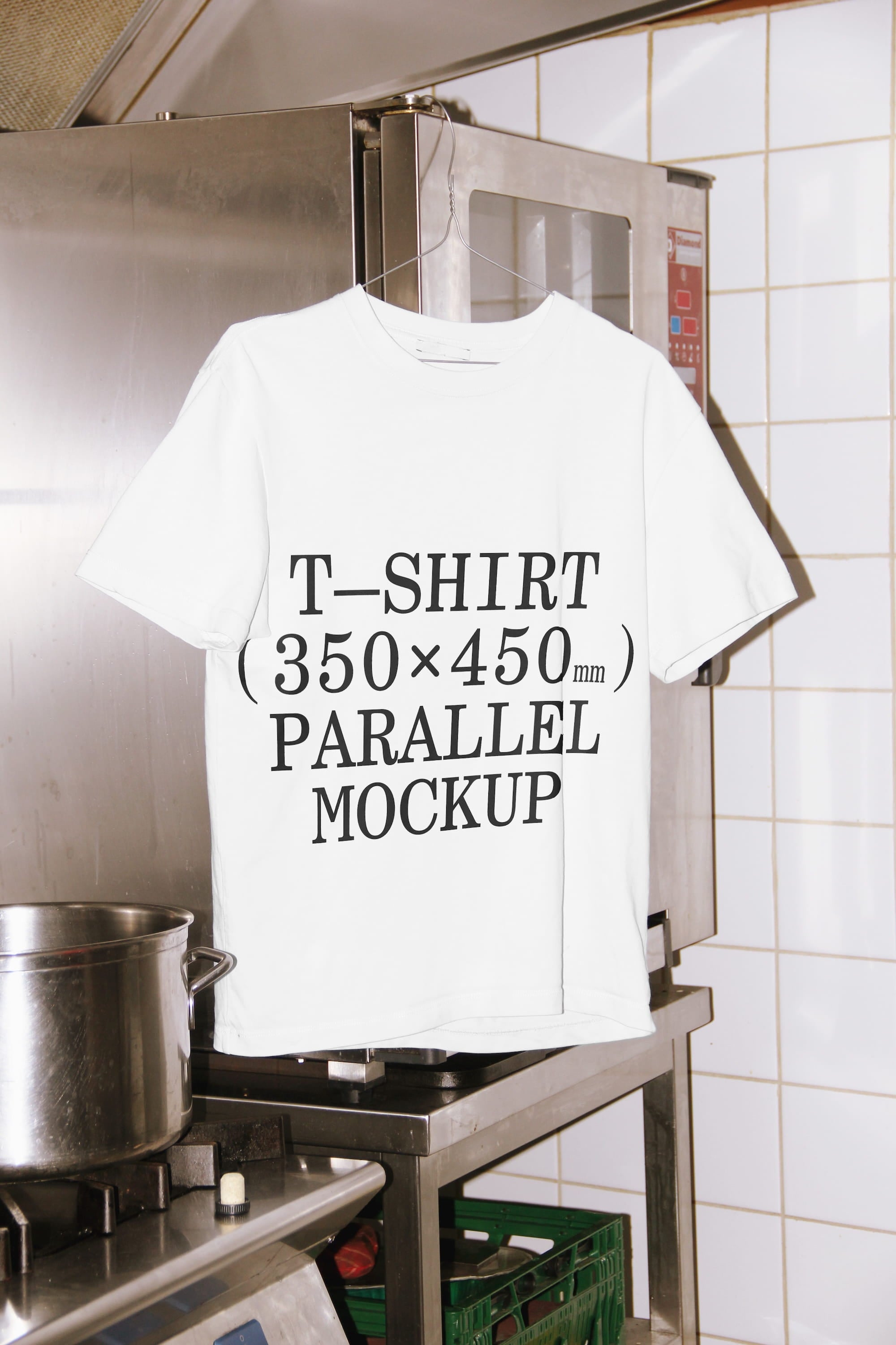 T-Shirt Mockup BI-A-25 Parallel Mockup