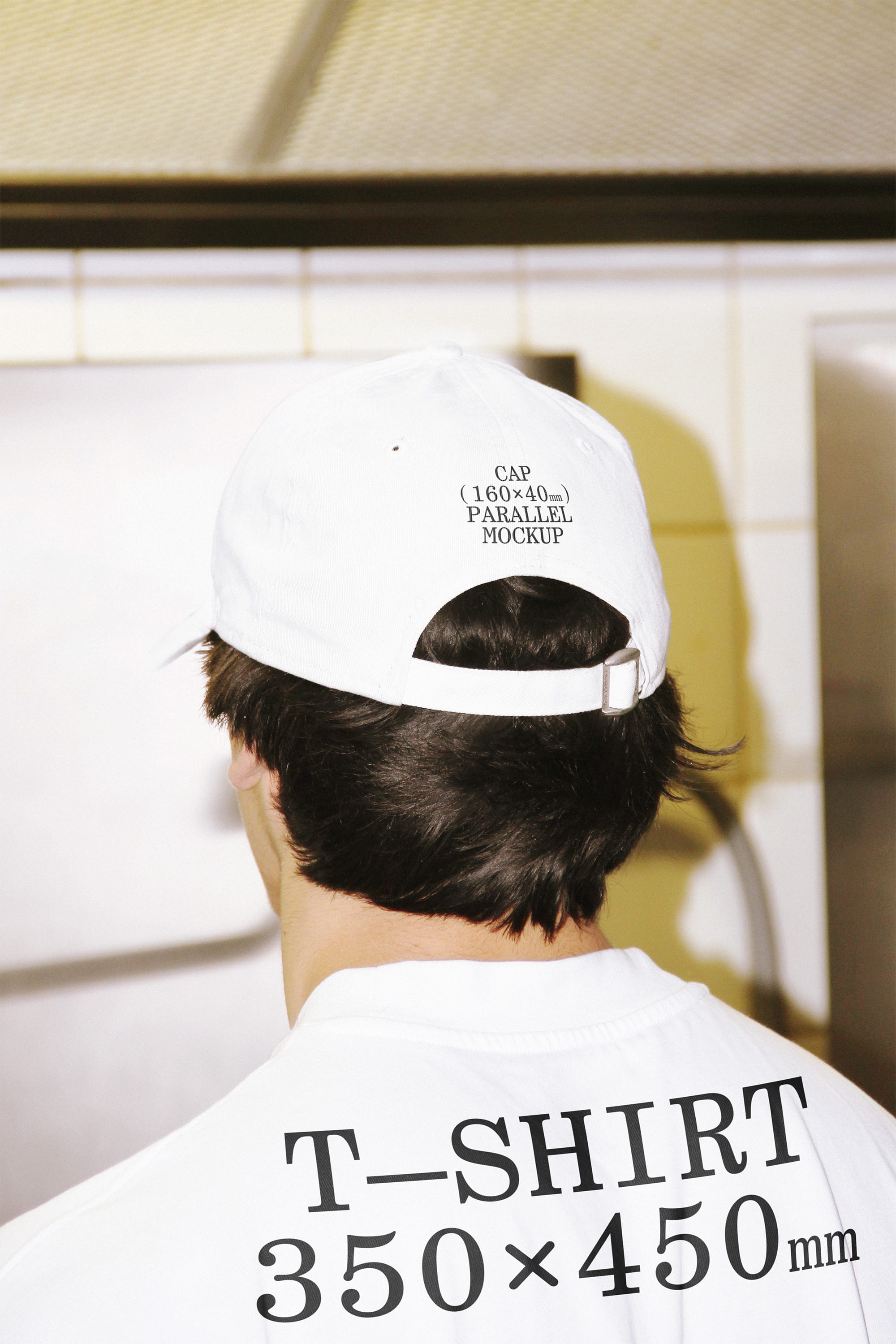 T-Shirt & Cap Mockup BI-A-26 Parallel Mockup