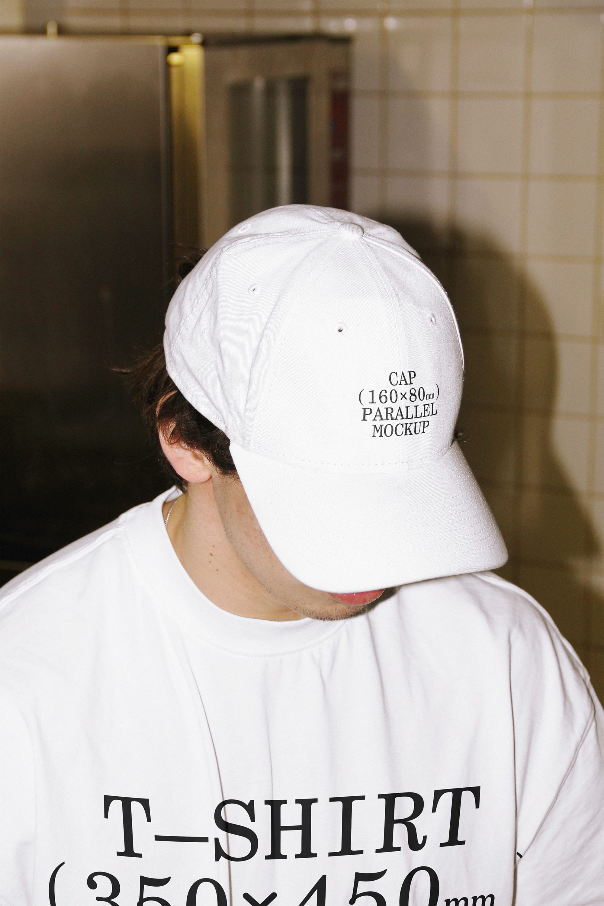 T-Shirt & Cap Mockup BI-A-27 Parallel Mockup