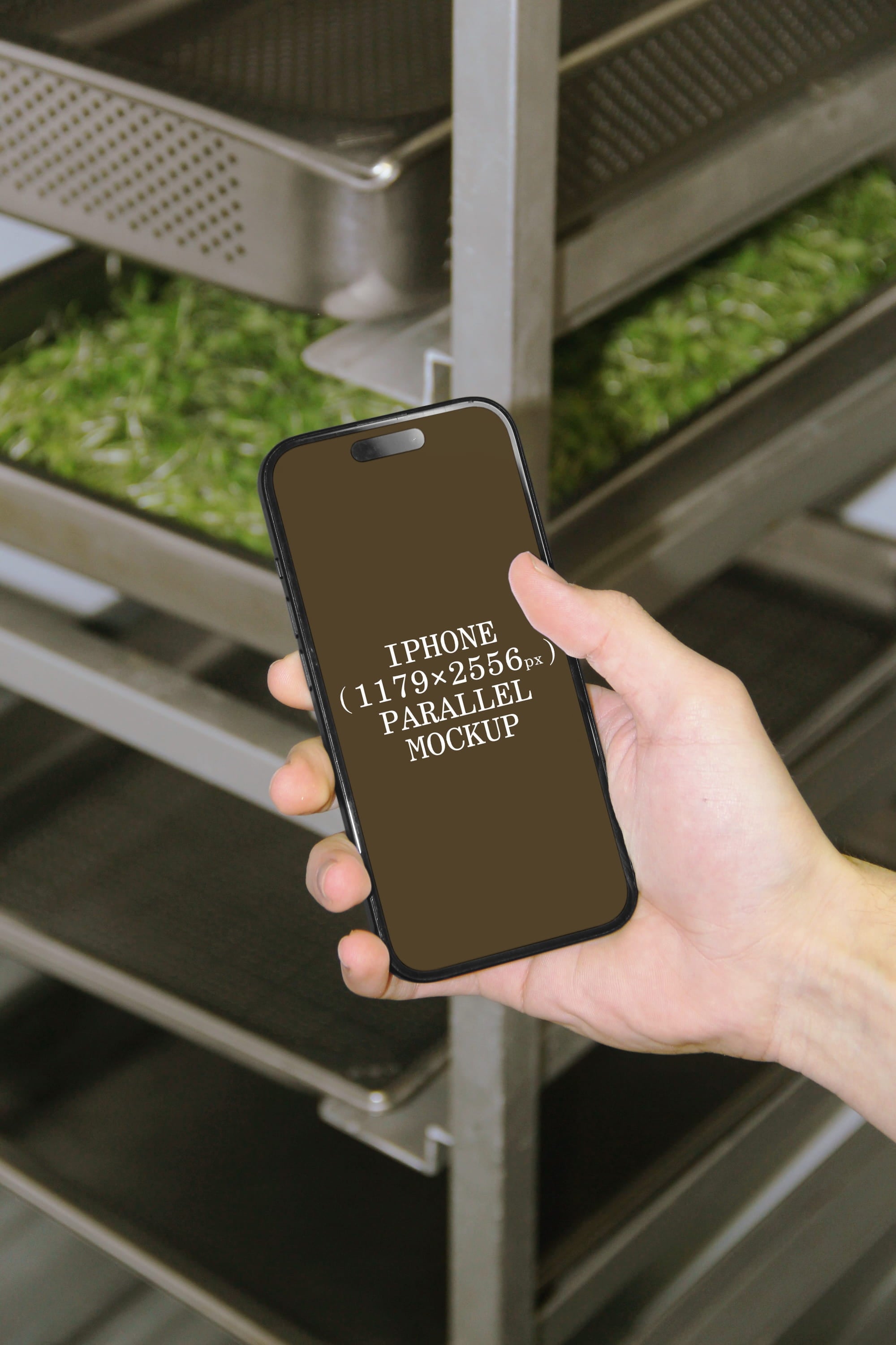 iPhone Mockup BI-A-12 Parallel Mockup