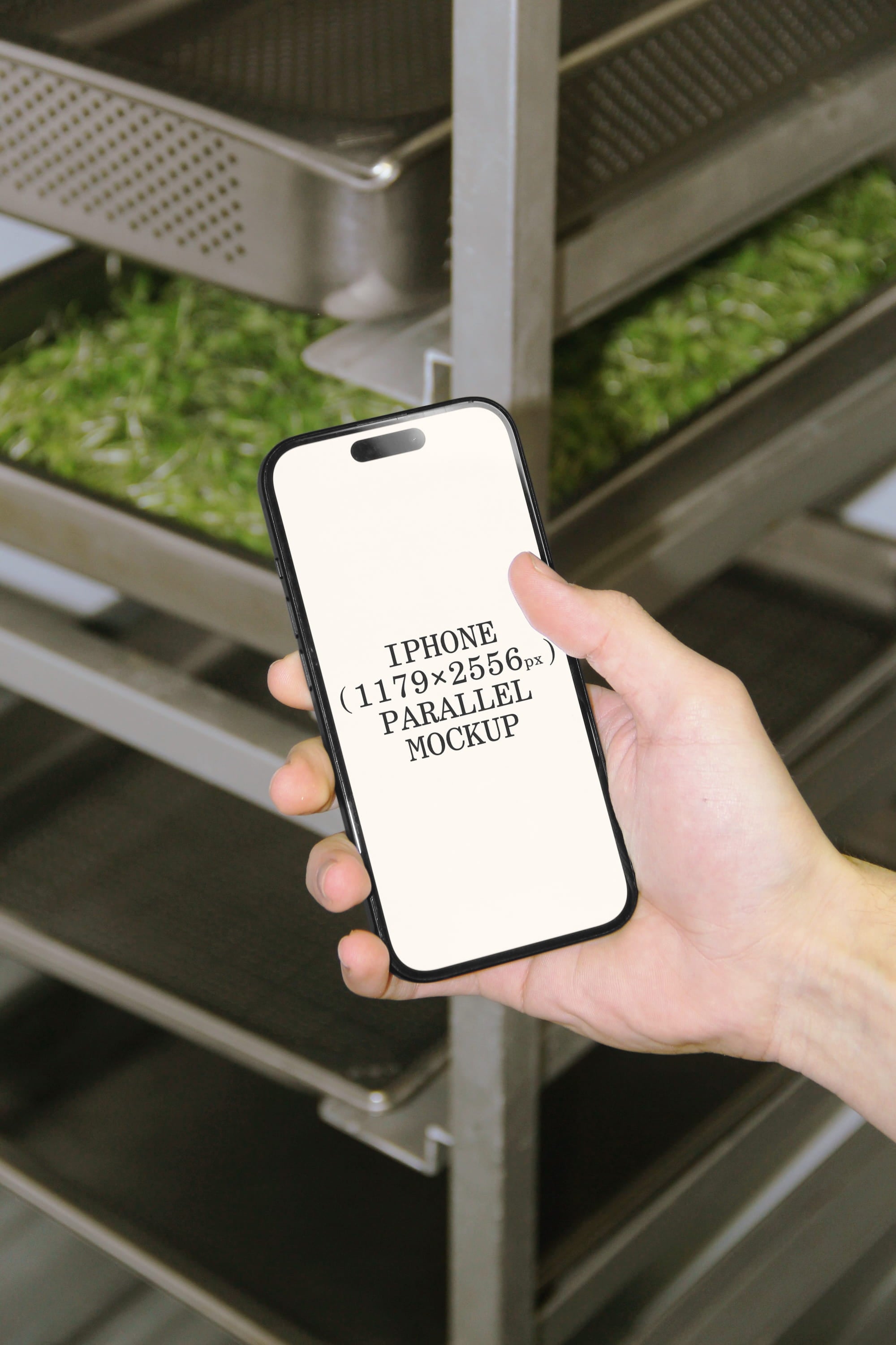iPhone Mockup BI-A-12 Parallel Mockup