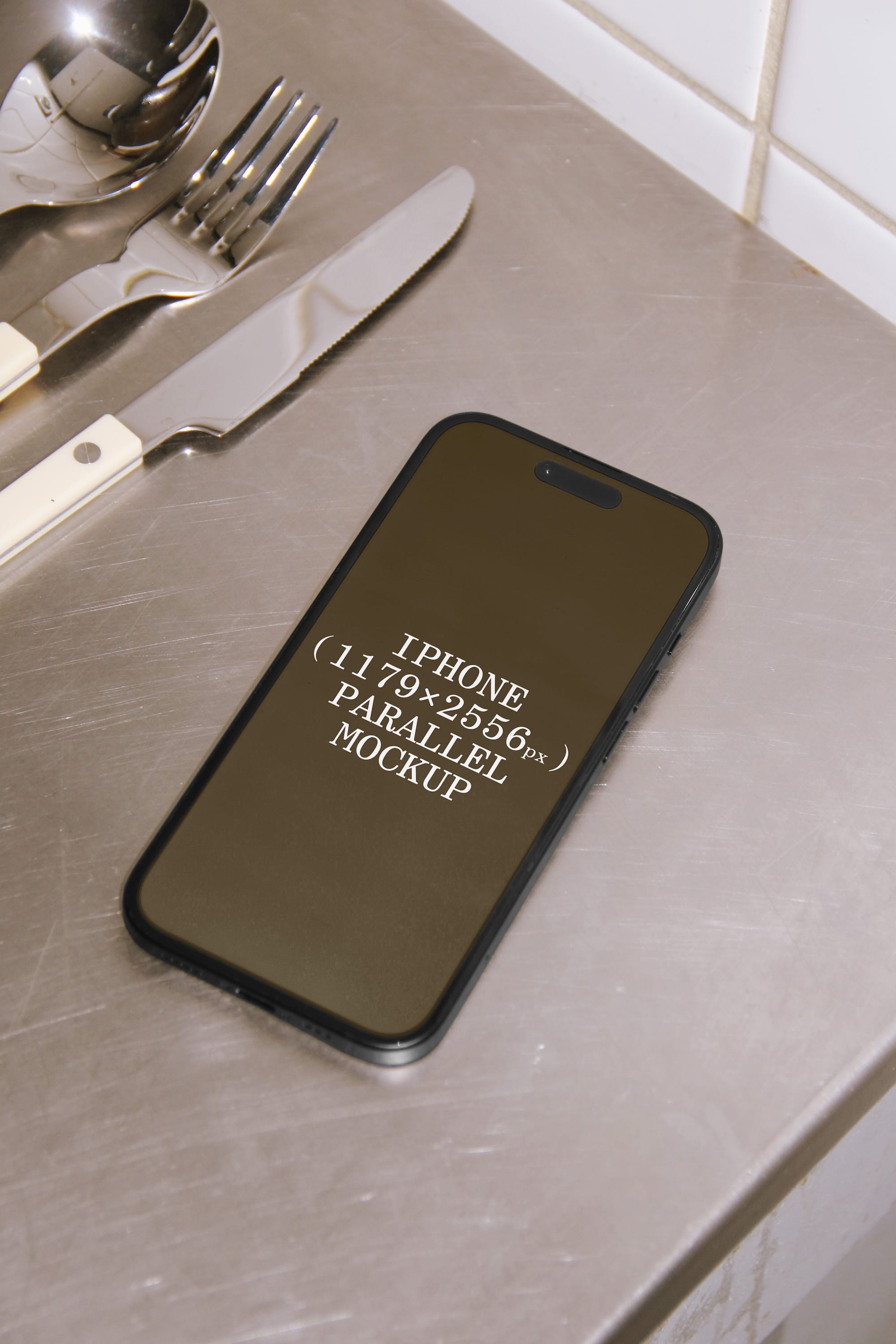 iPhone Mockup BI-A-42 Parallel Mockup