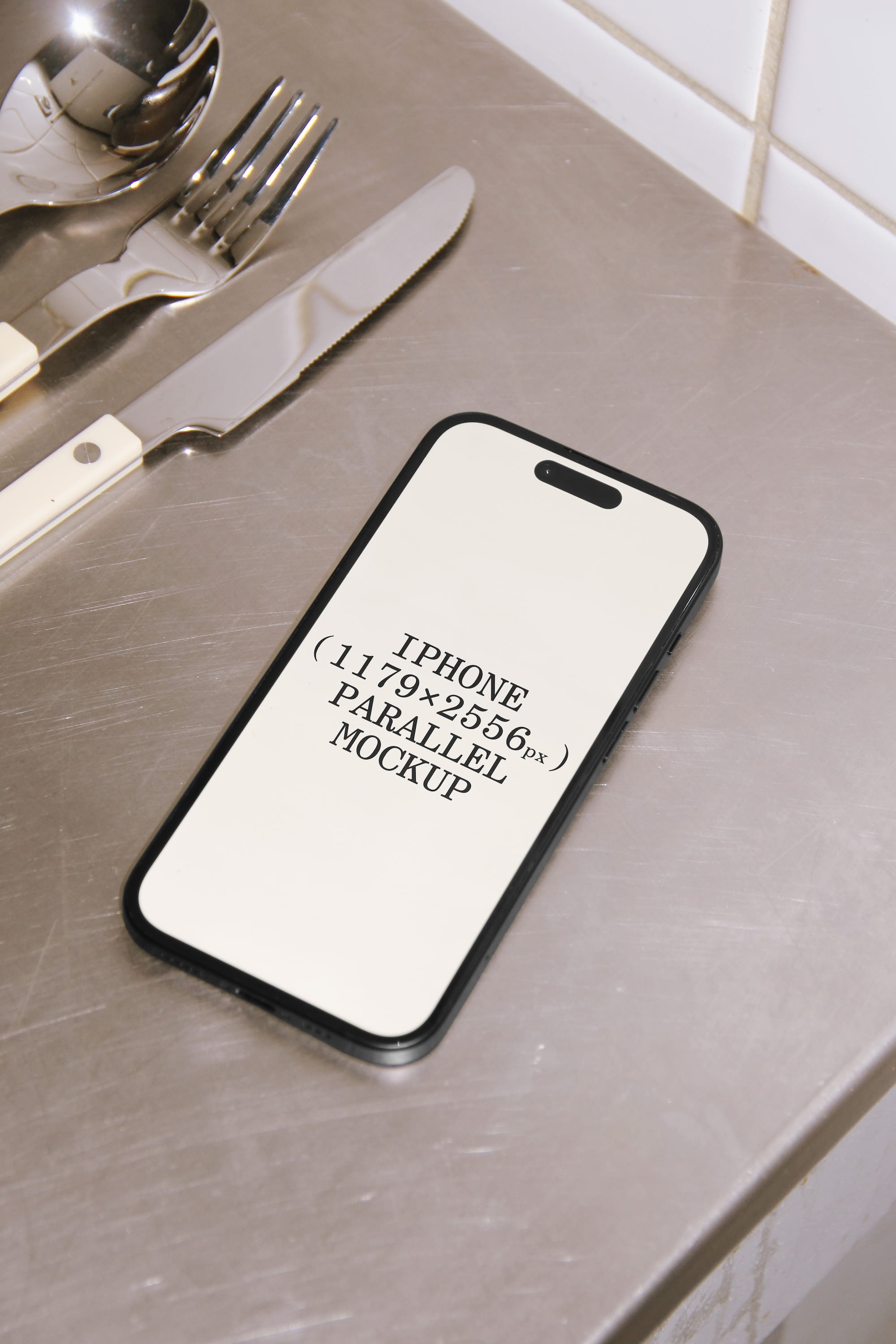 iPhone Mockup BI-A-42 Parallel Mockup