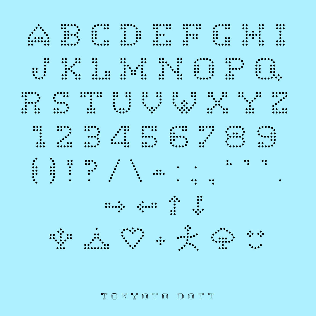 Tokyoto Typeface Jason Santos