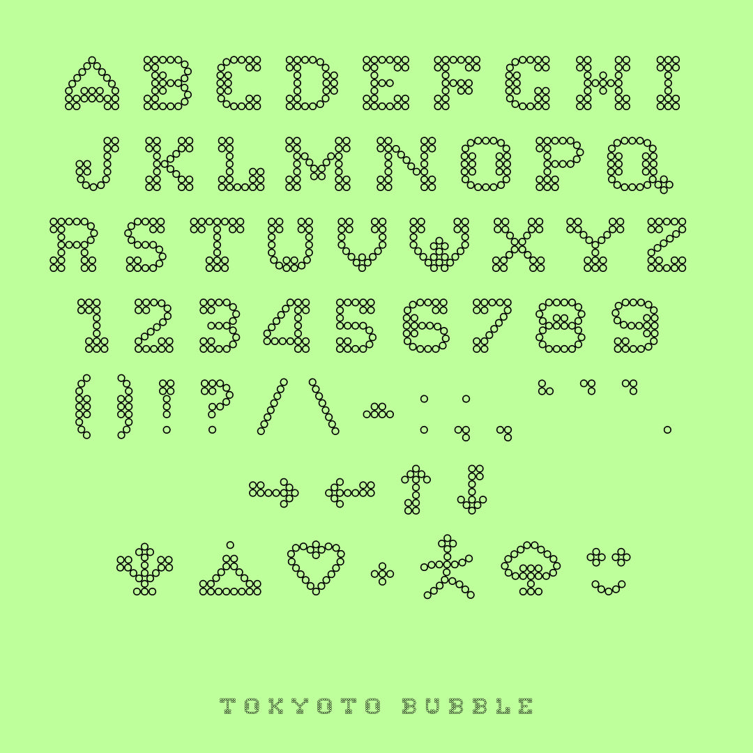 Tokyoto Typeface Jason Santos