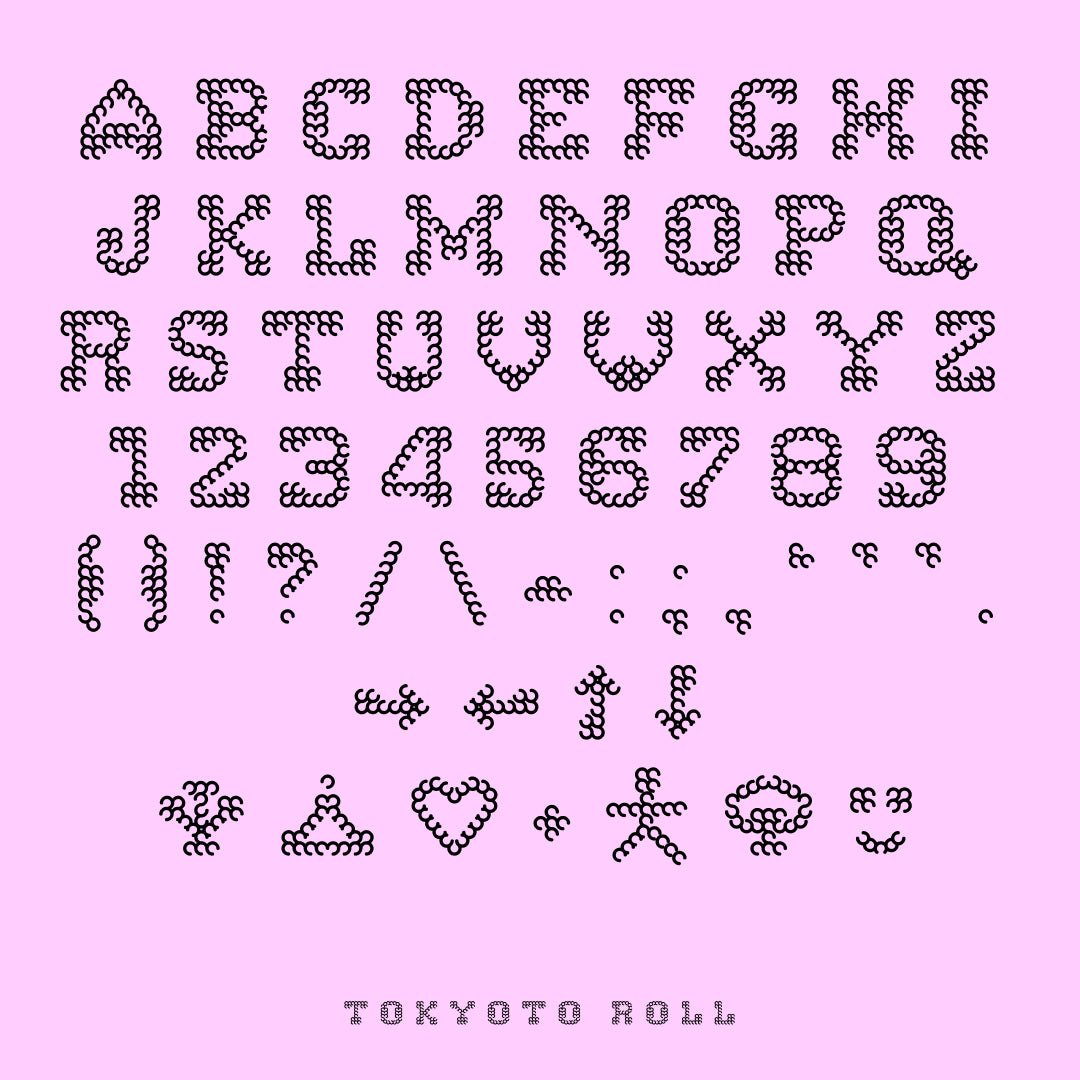 Tokyoto Typeface Jason Santos