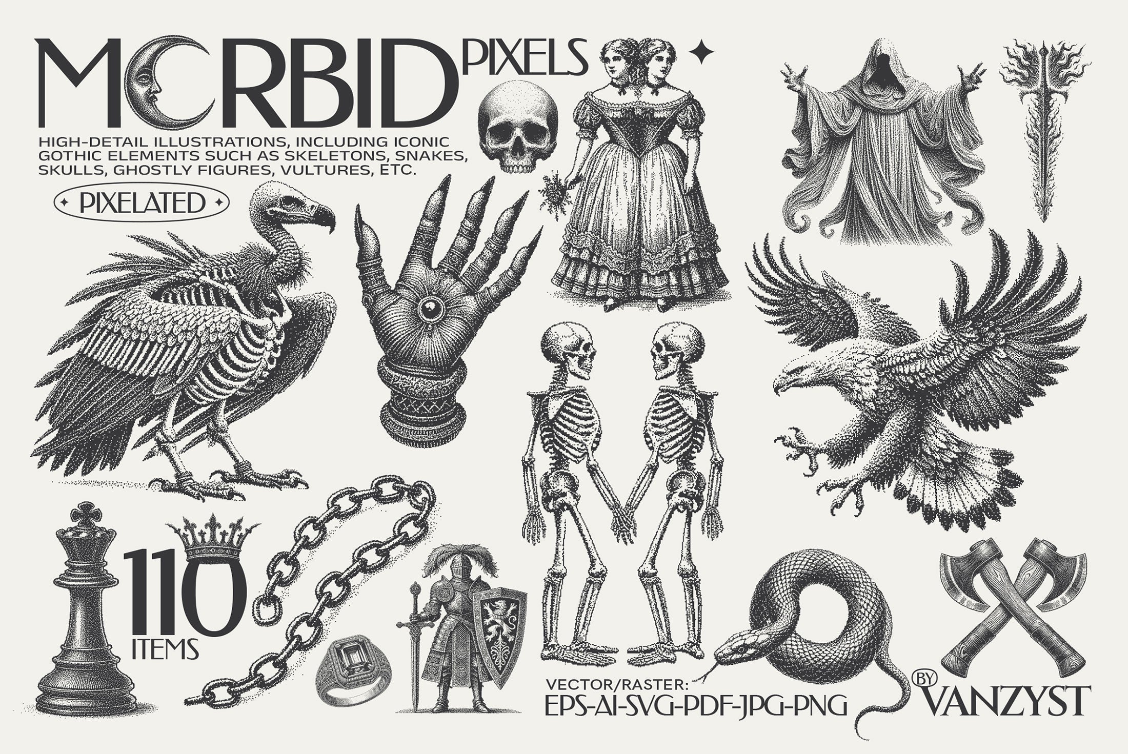 Morbid Pixels Graphic Pack