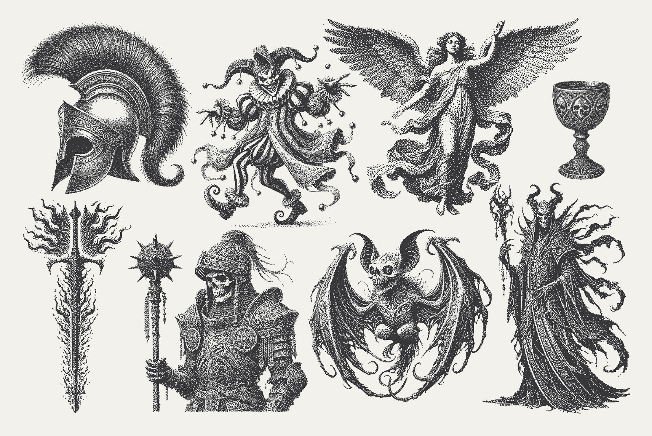 Morbid Pixels Graphic Pack