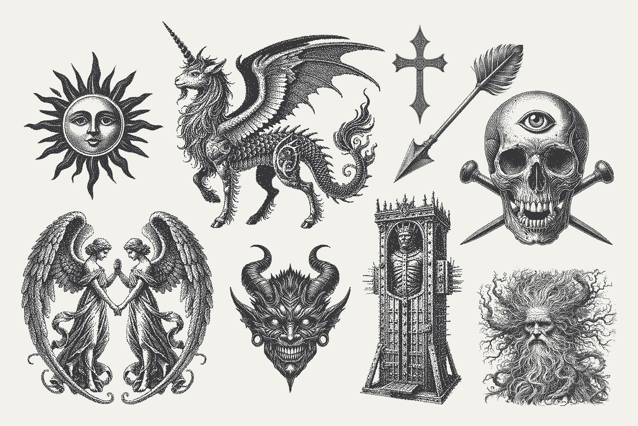 Morbid Pixels Graphic Pack