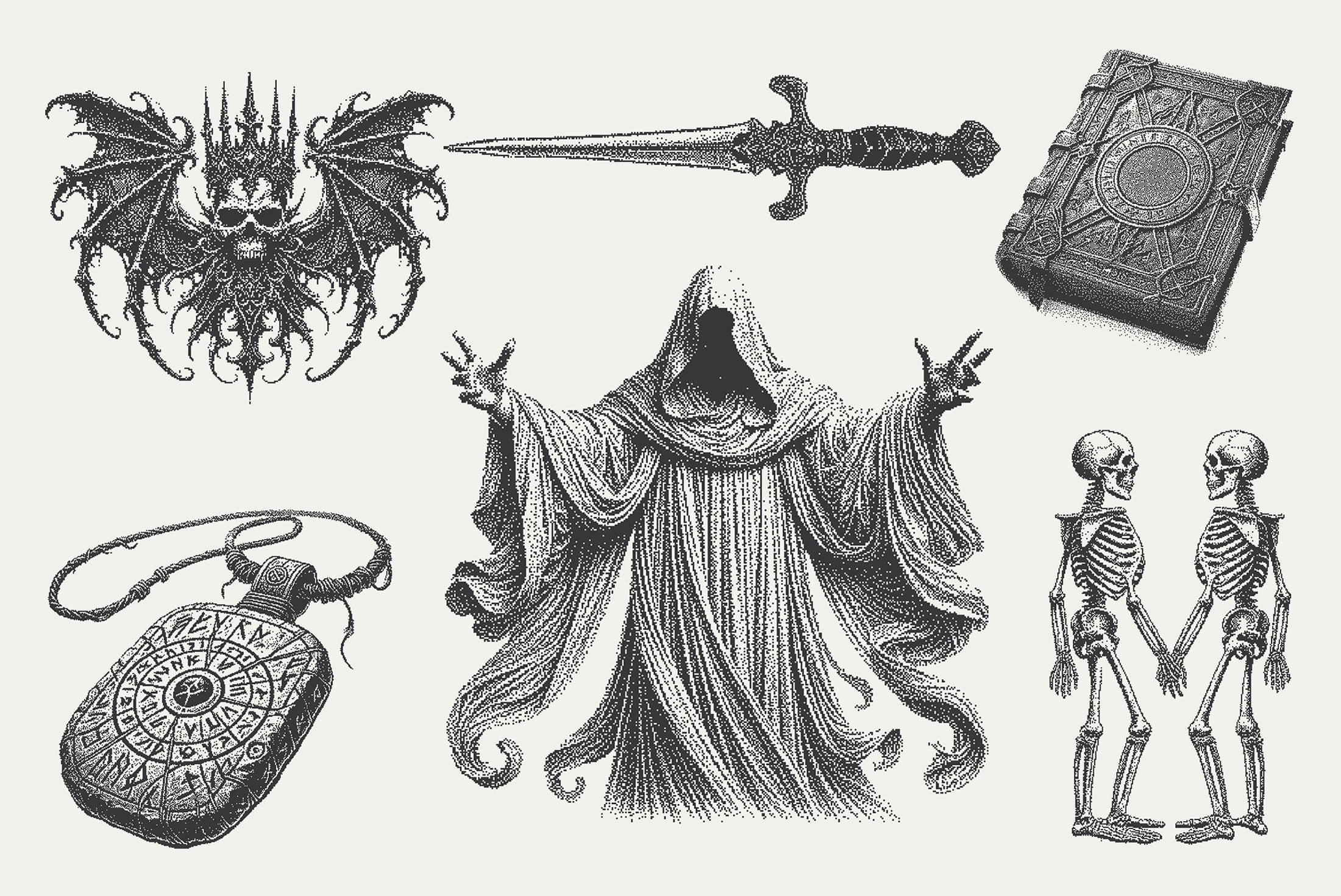 Morbid Pixels Graphic Pack
