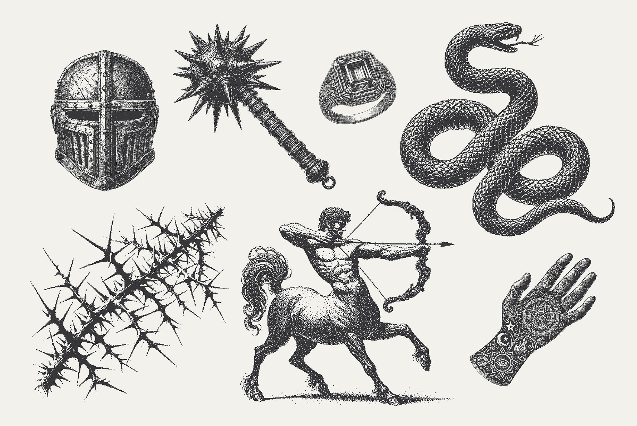 Morbid Pixels Graphic Pack