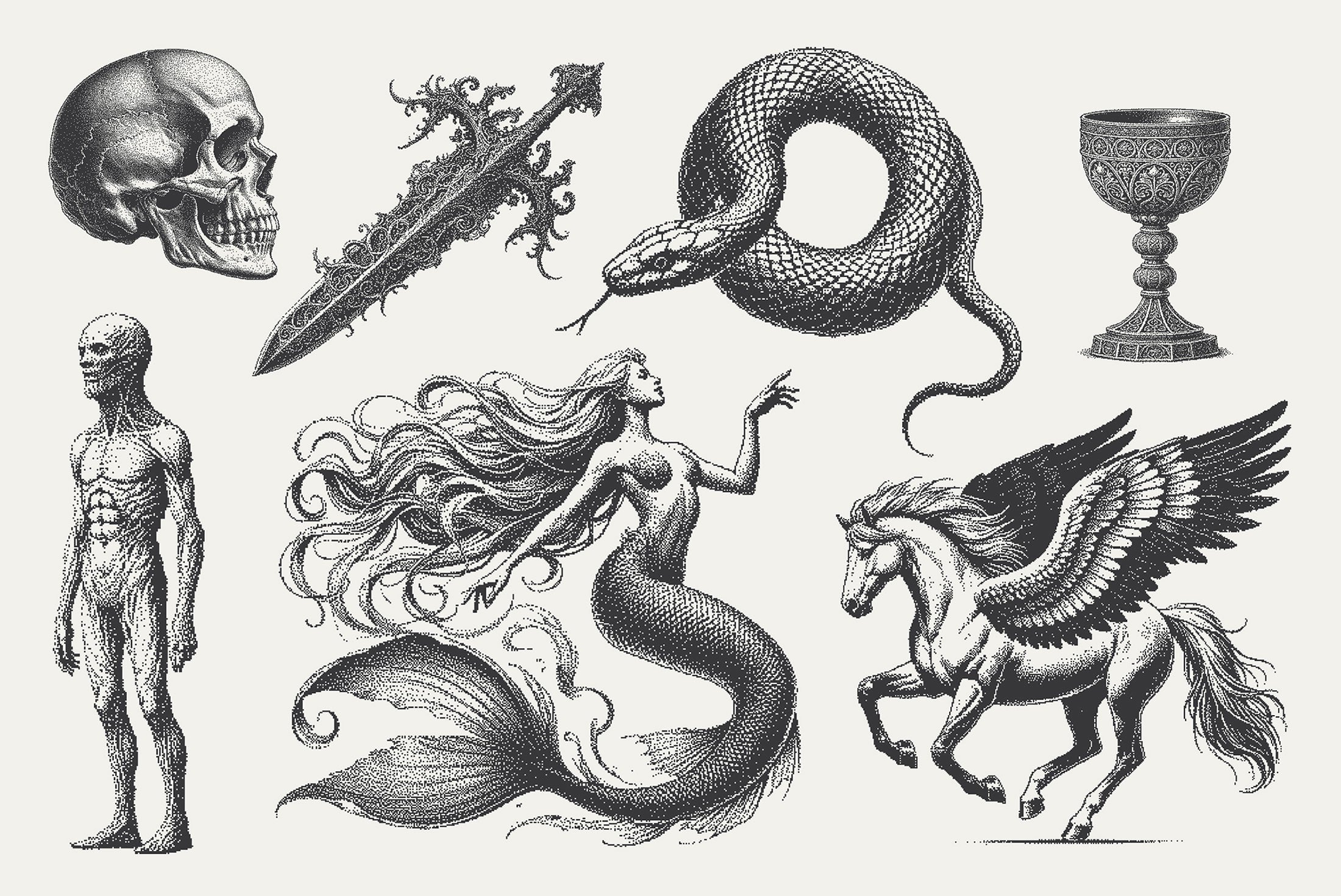 Morbid Pixels Graphic Pack