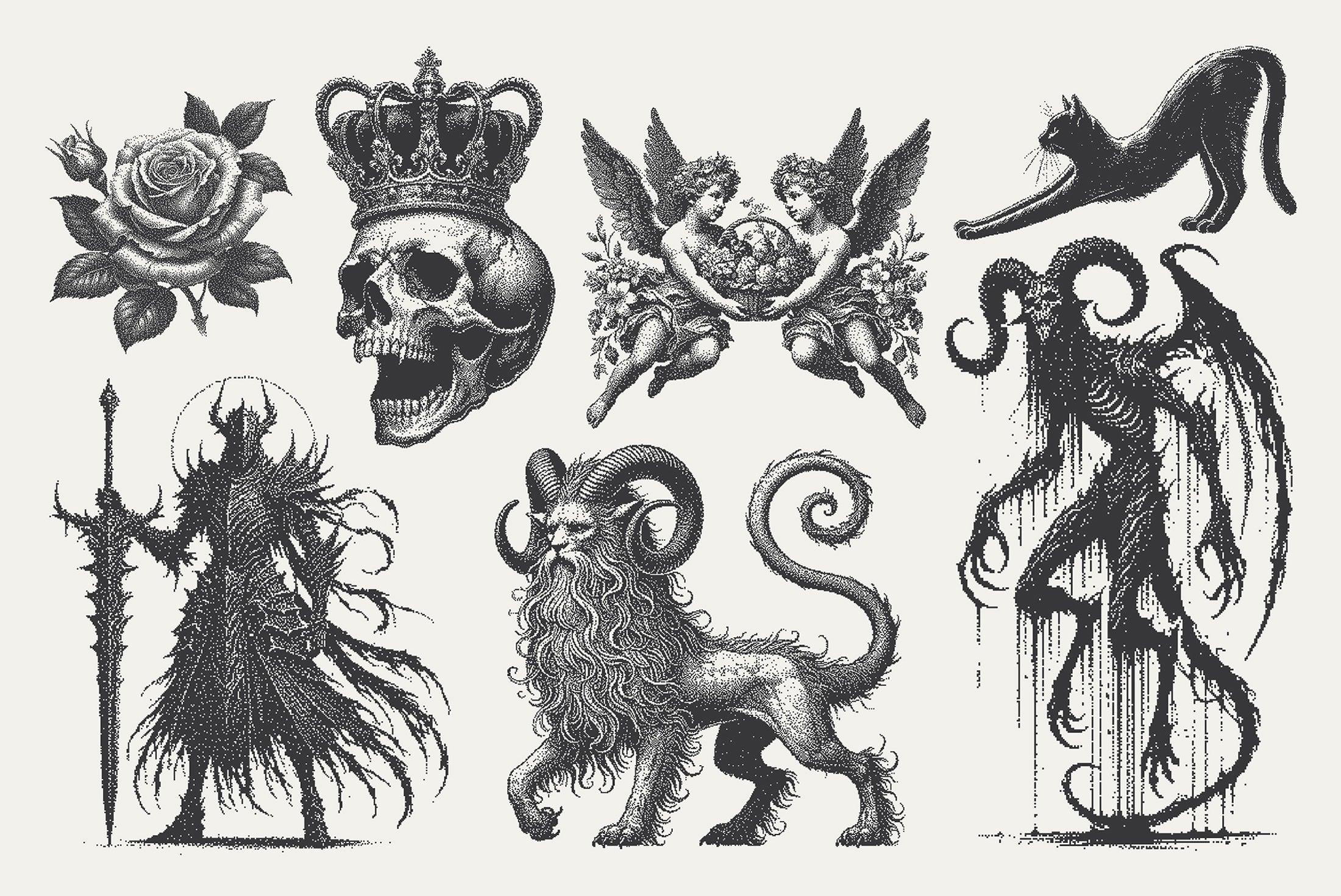Morbid Pixels Graphic Pack