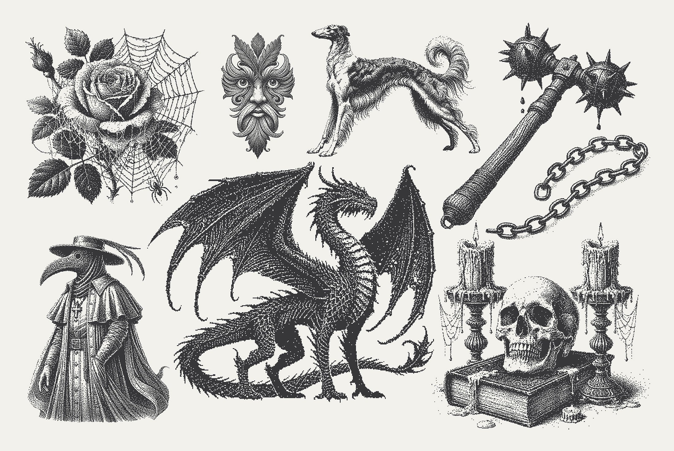 Morbid Pixels Graphic Pack