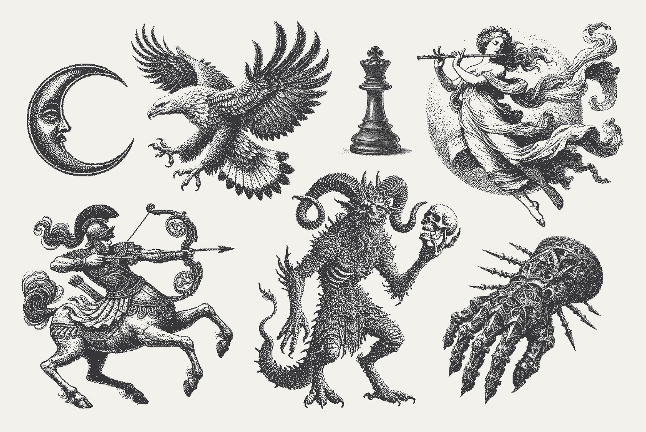 Morbid Pixels Graphic Pack