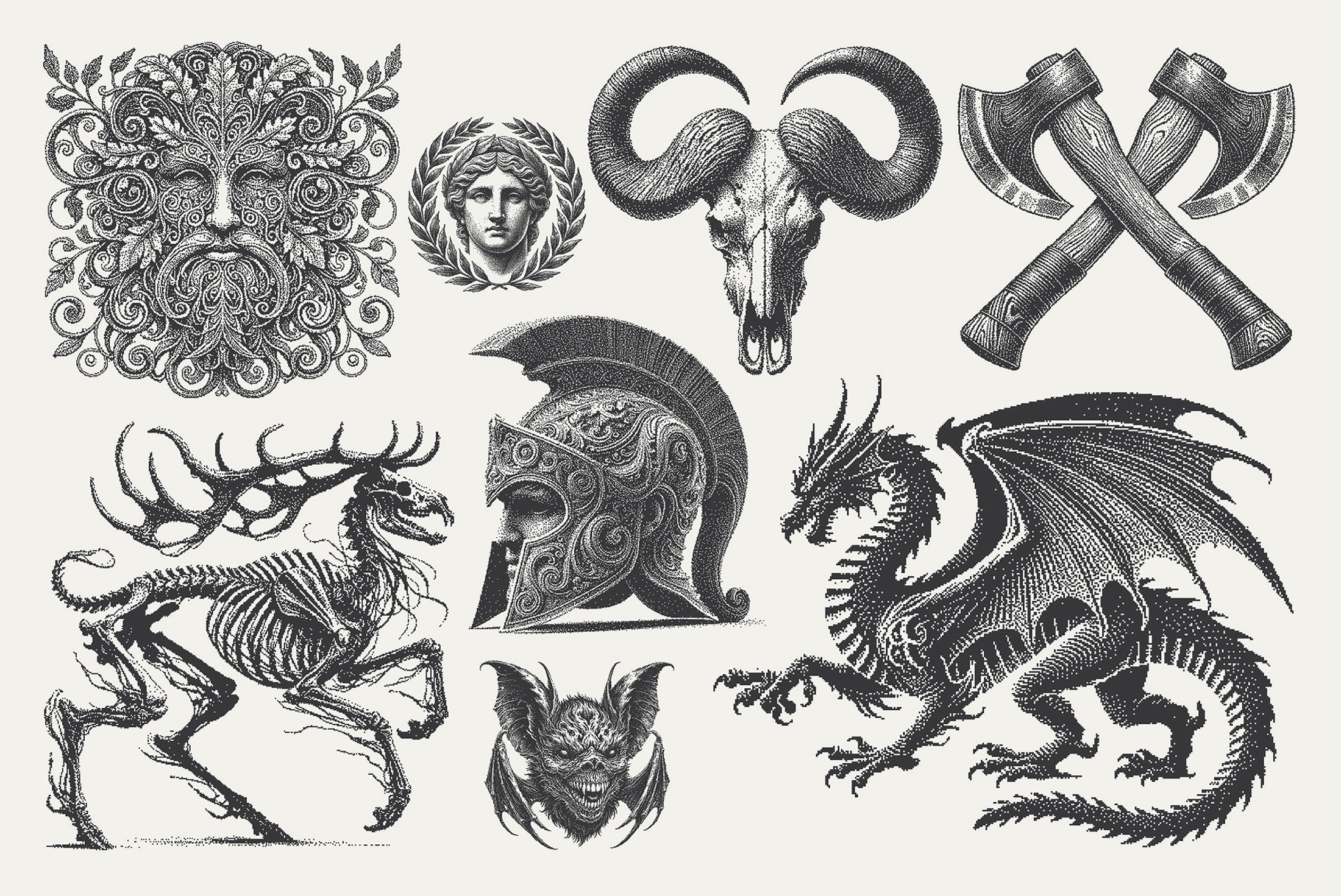 Morbid Pixels Graphic Pack