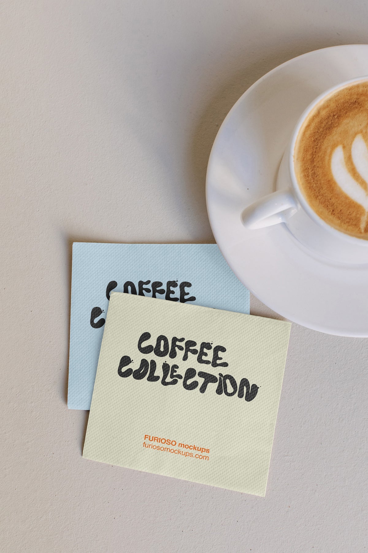 Napkin Mockup 01CC Furioso Mockups