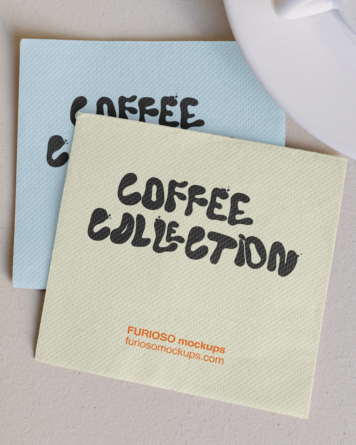 Napkin Mockup 01CC Furioso Mockups