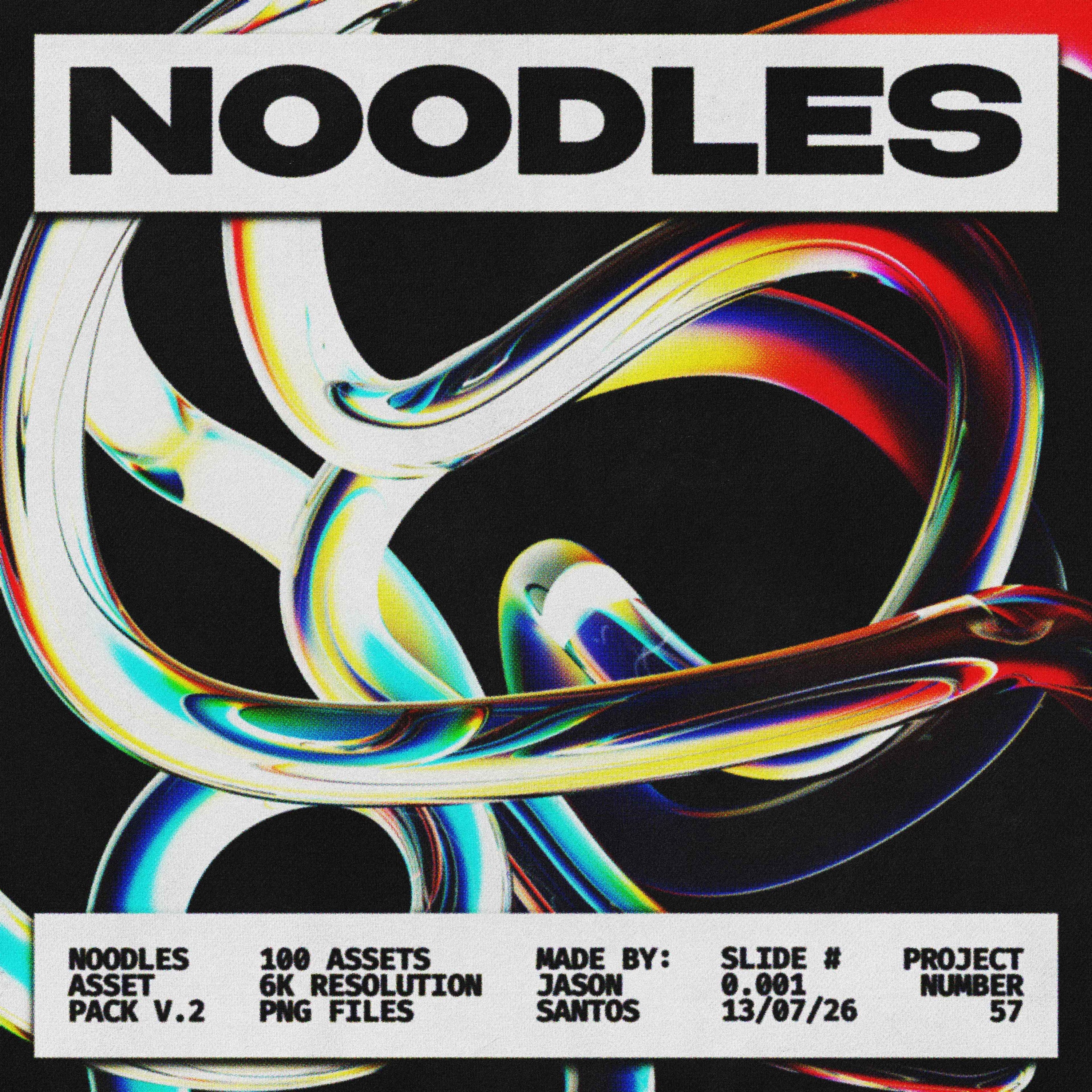 Noodles Asset Pack (Vol.2) Glass Line Graphics Jason Santos