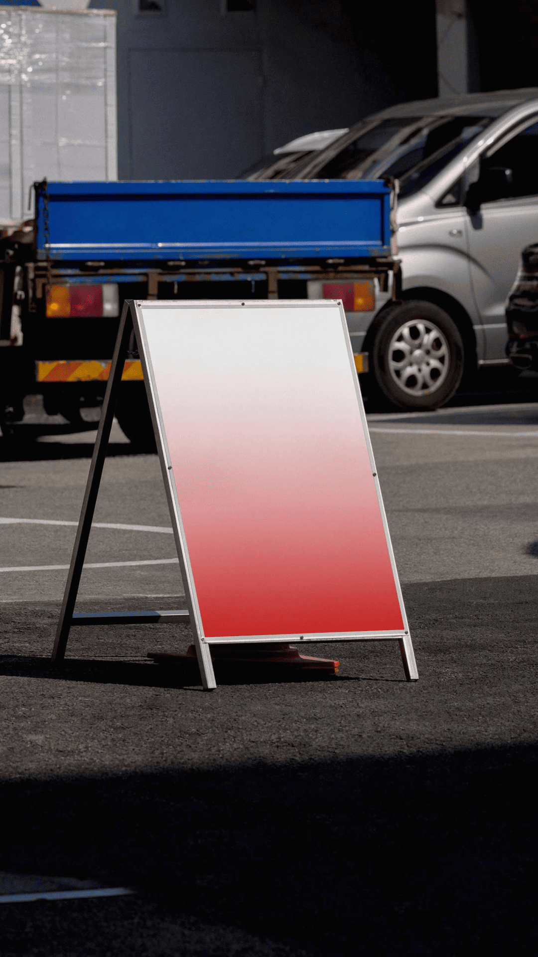 Seoul A-Board Mockup Akoya Mockups
