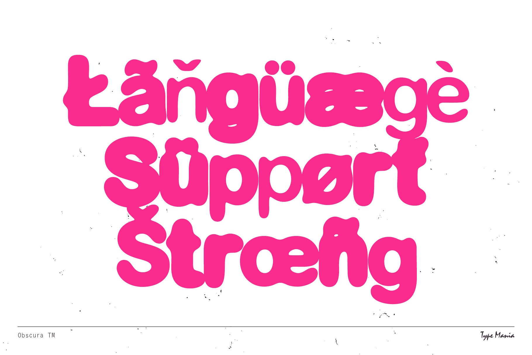 Obscura TM Type Mania