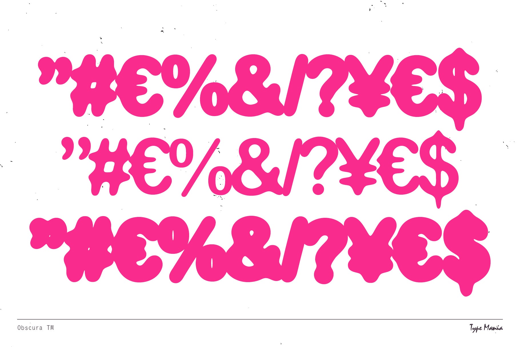 Obscura TM Type Mania