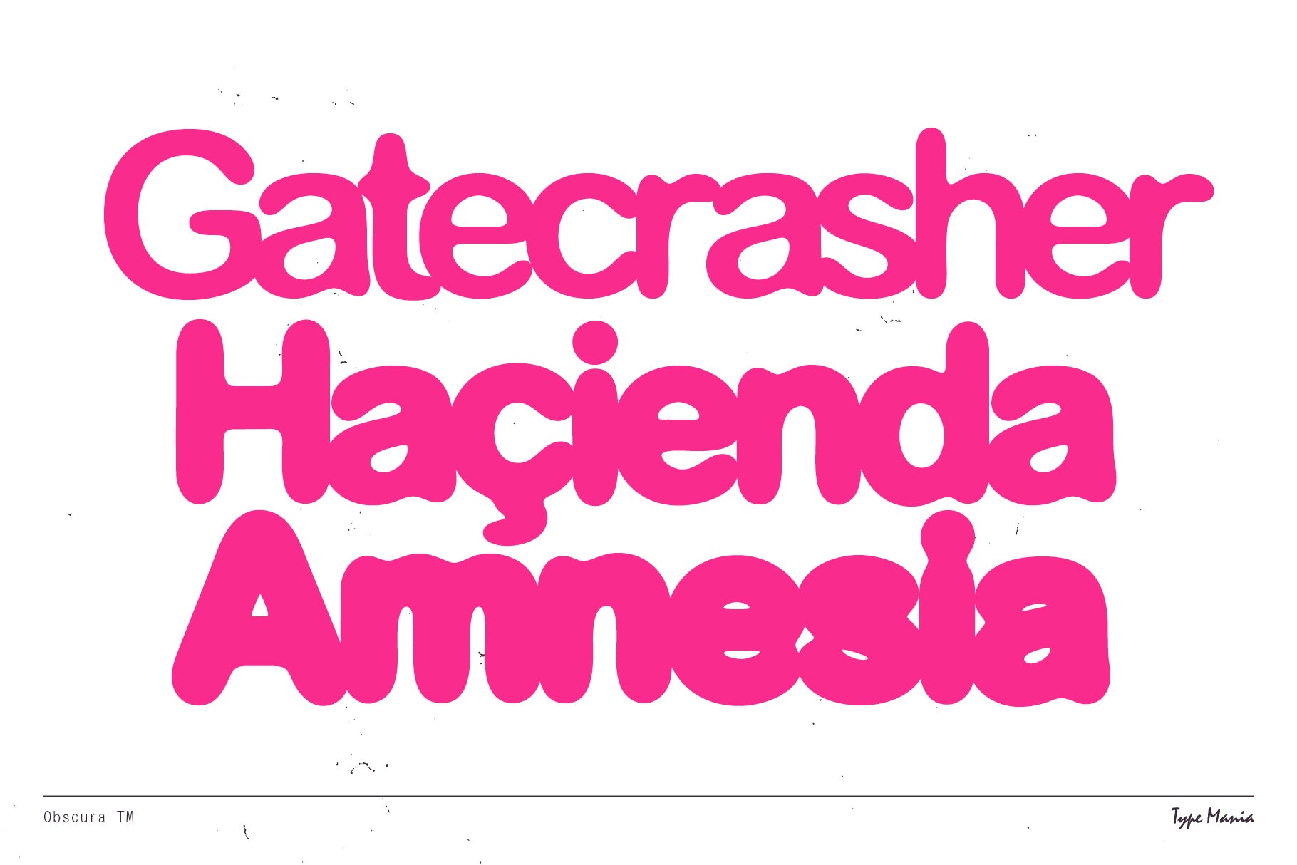 Obscura TM Type Mania