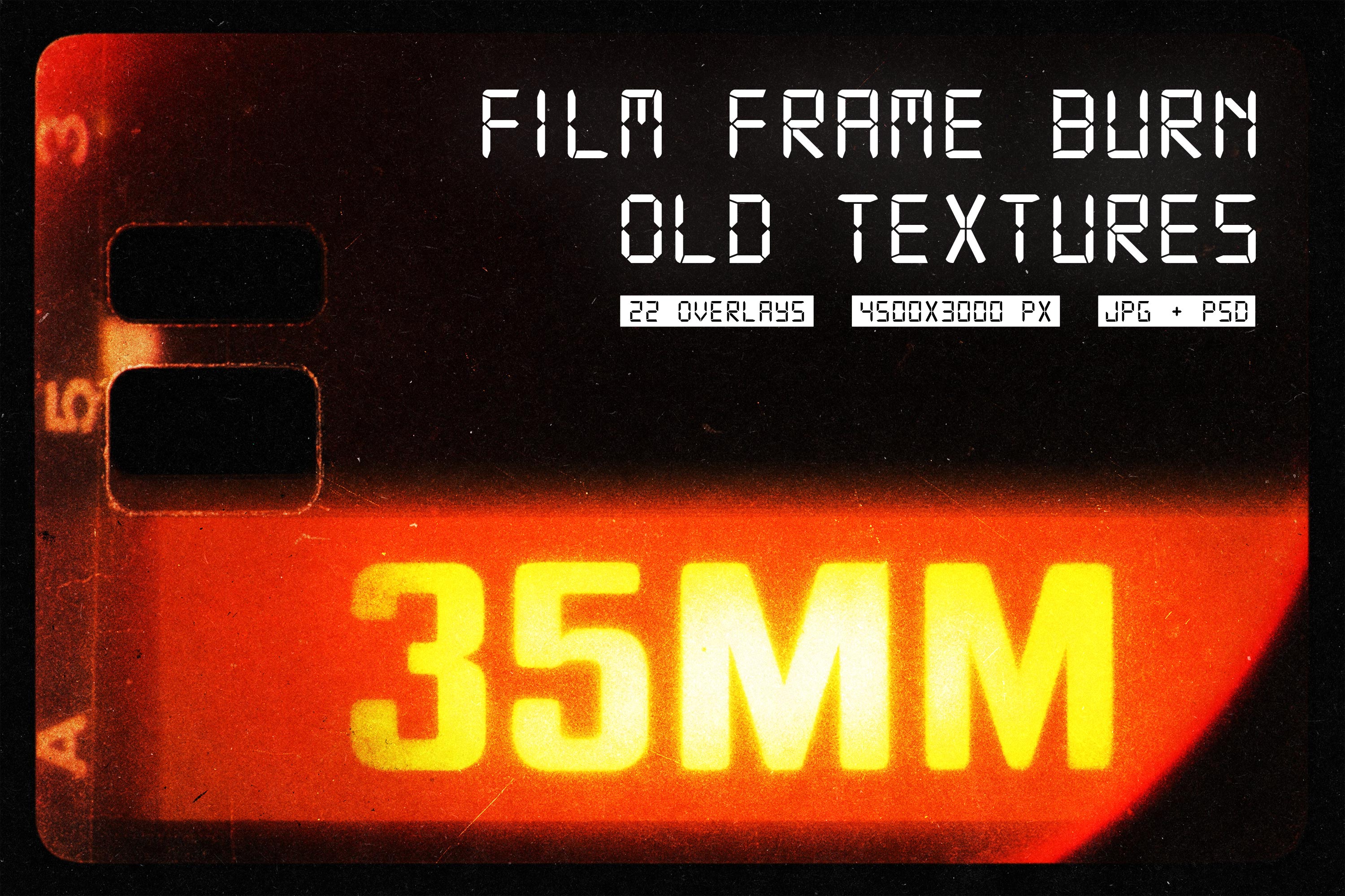 Old Film Burn Overlay Bundle Pixelbuddha