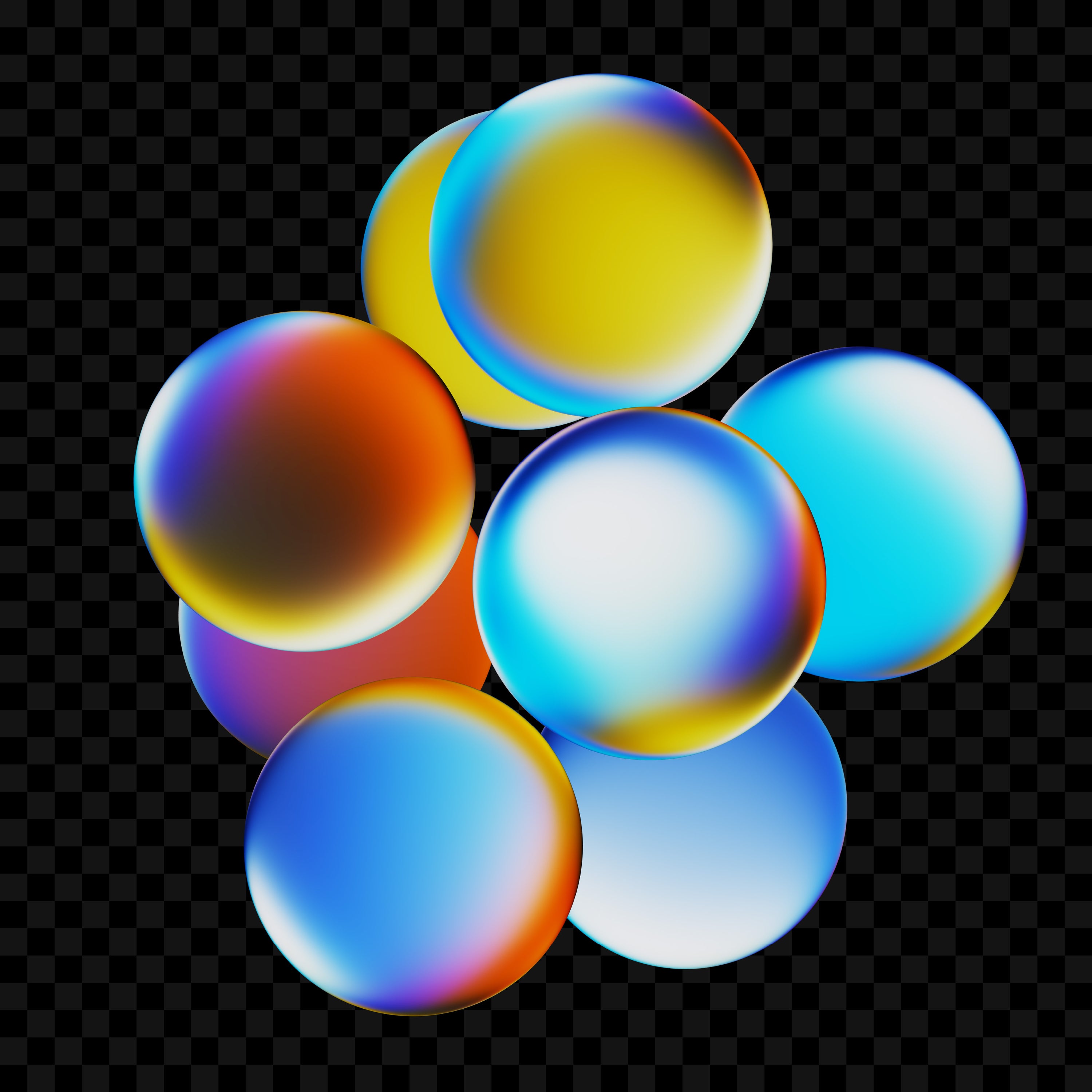 Orbs Asset Pack (Vol.3) Abstract Floral Graphics Jason Santos